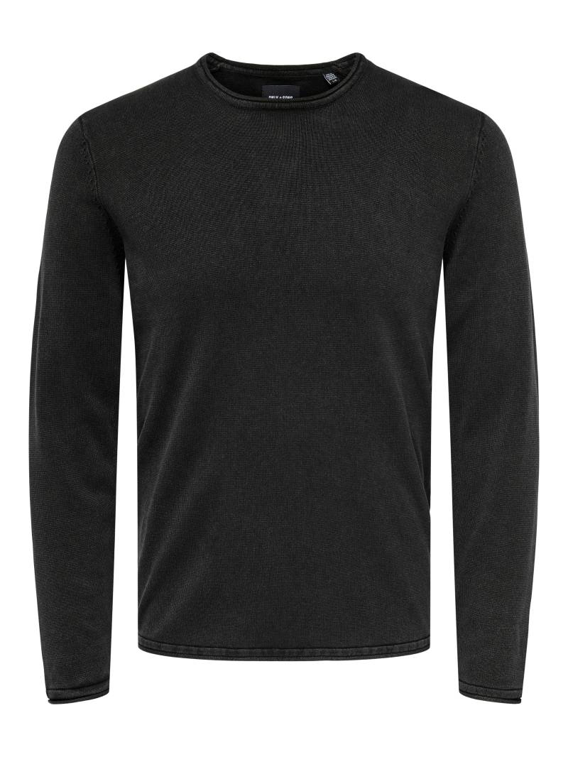 ONLY & SONS Rundhalspullover »OS WASH CREW KNIT CS« von Only & Sons