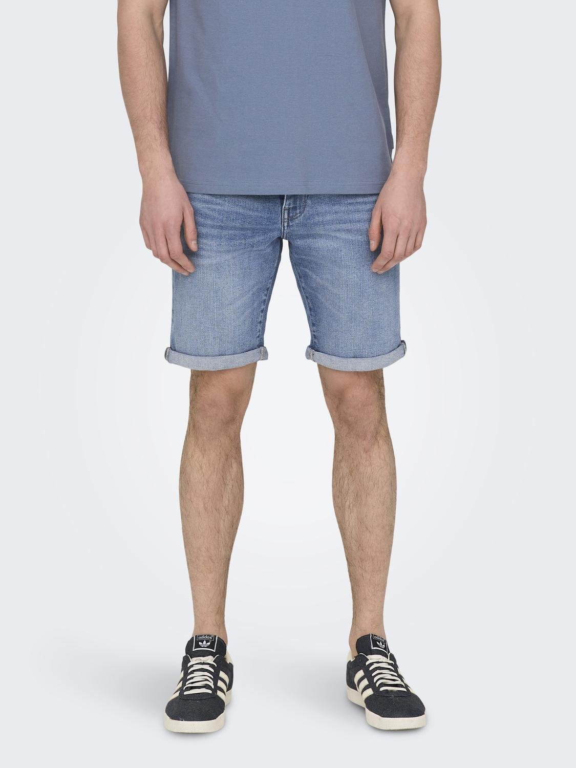 ONLY & SONS Shorts »ONSPLY MBD 8772 TAI DNM SHORTS NOOS« von Only & Sons