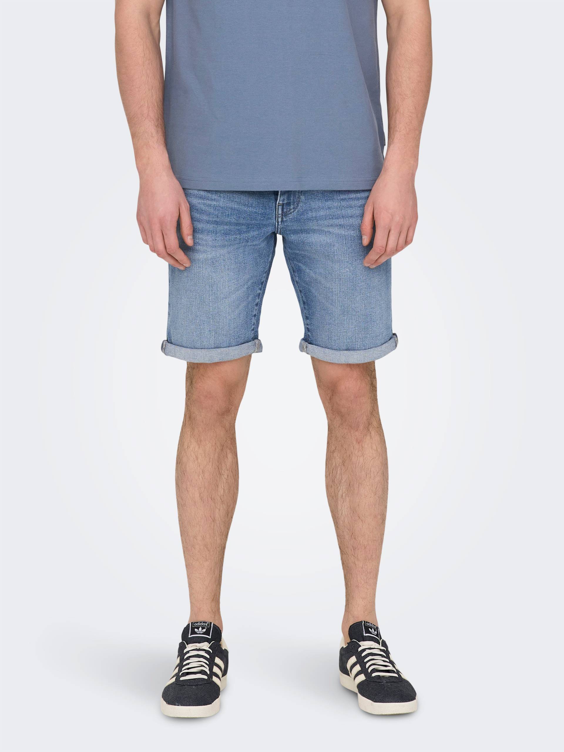 ONLY & SONS Shorts »ONSPLY MBD 8772 TAI DNM SHORTS NOOS« von Only & Sons