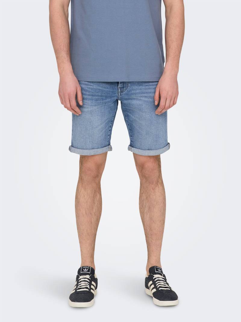 ONLY & SONS Shorts »ONSPLY MBD 8772 TAI DNM SHORTS NOOS« von Only & Sons