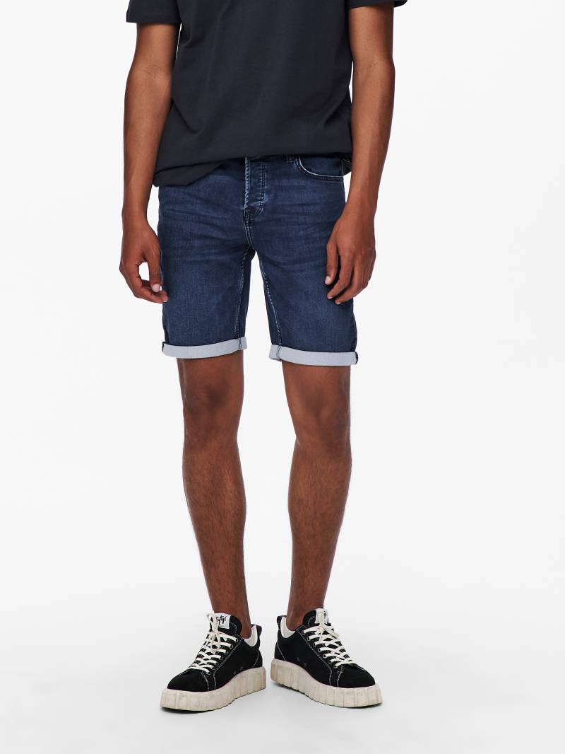 ONLY & SONS Jeansshorts »ONSPLY LIGHT BLUE 5189 SHORTS DNM NOOS« von Only & Sons