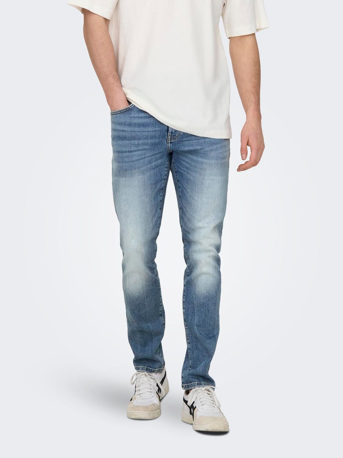 ONLY & SONS Slim-fit-Jeans »ONSLOOM SLIM JAX DBD 9138 DCC DNM NOOS« von Only & Sons