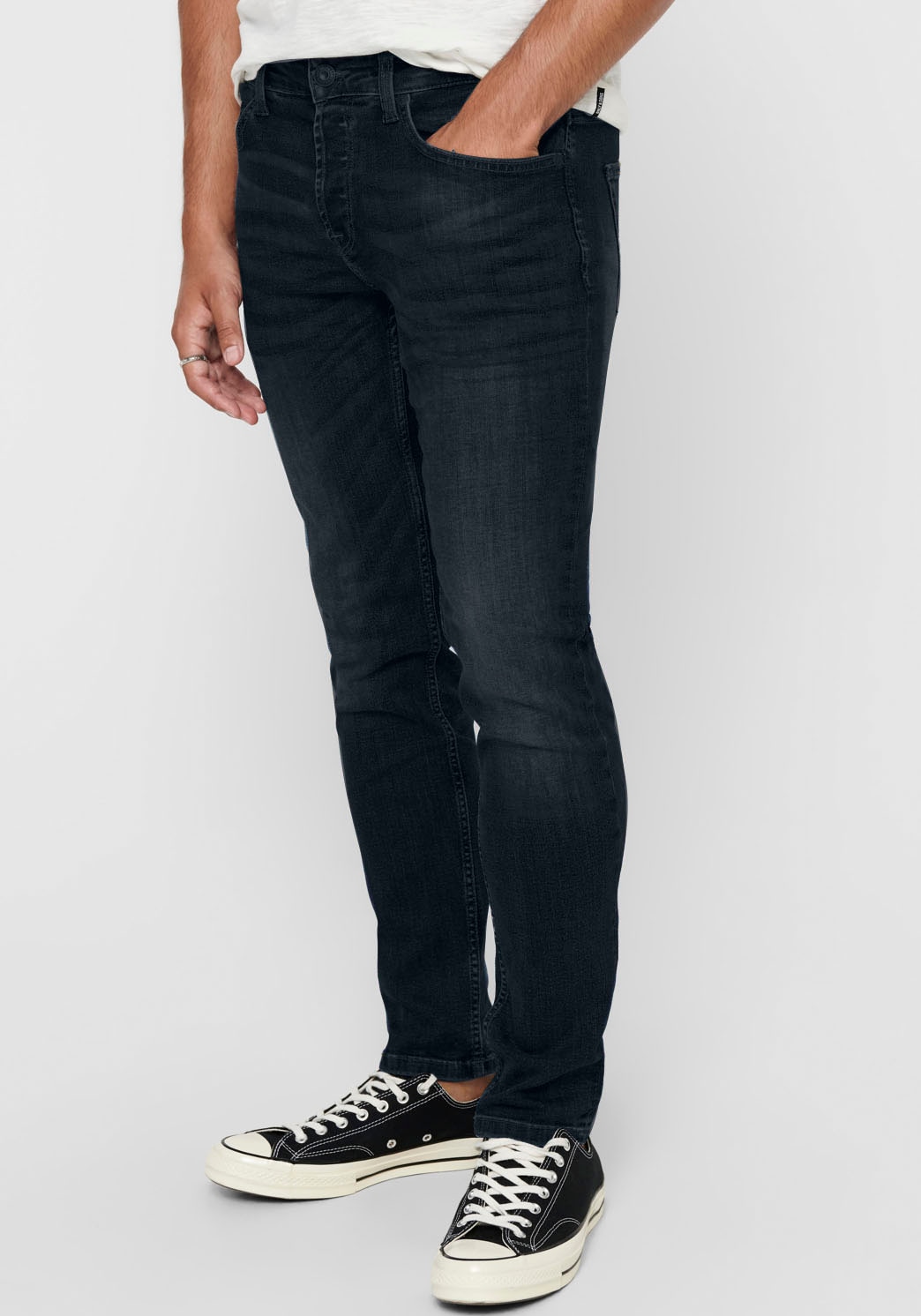 ONLY & SONS Slim-fit-Jeans »ONSWEFT REG. D. GREY 6458 JEANS VD« von Only & Sons