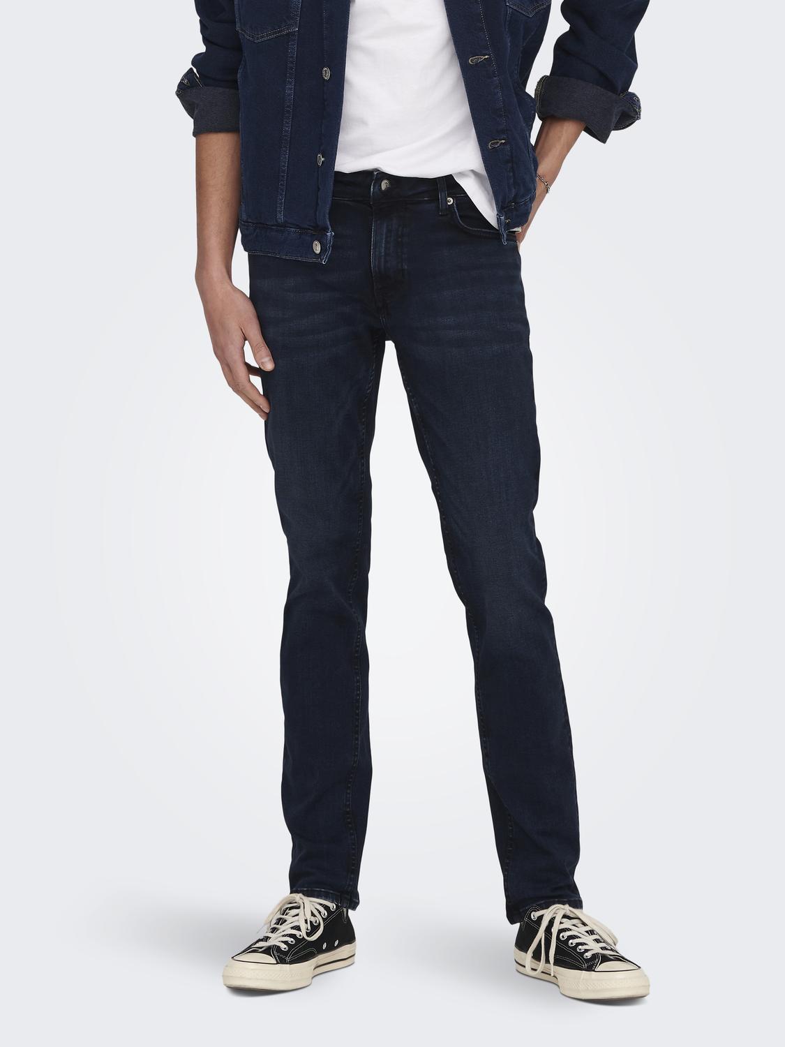 ONLY & SONS Slim-fit-Jeans »OS ONSLOOM SLIM BLUE GREY 40«, mit Destroyed Effekt von Only & Sons