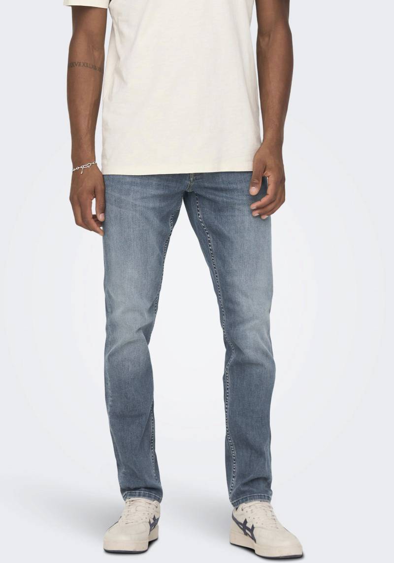 ONLY & SONS Slim-fit-Jeans »OS ONSLOOM SLIM BLUE GREY 40« von Only & Sons