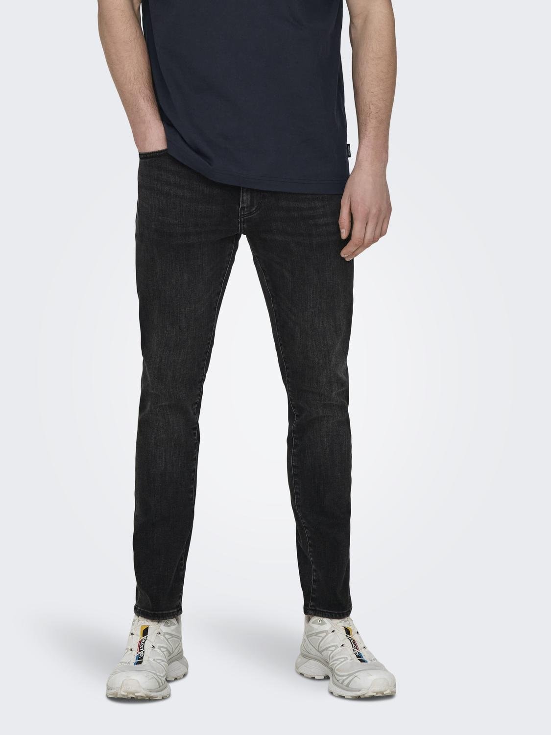 ONLY & SONS Slim-fit-Jeans »OS ONSLOOM SLIM BLUE GREY 40« von Only & Sons