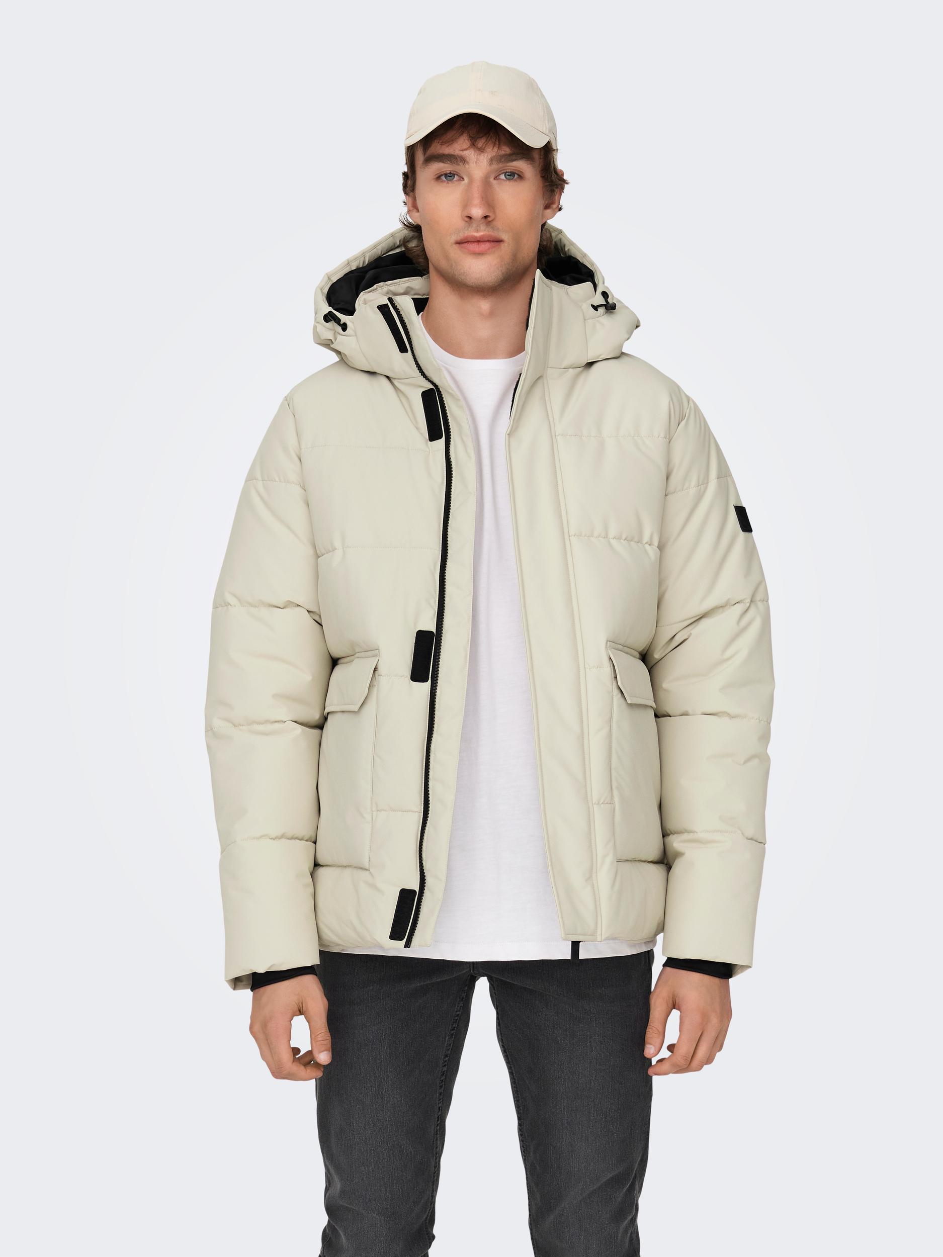 ONLY & SONS Steppjacke »ONSCARL LIFE QUILTED JACKET NOOS OTW«, mit Kapuze von Only & Sons