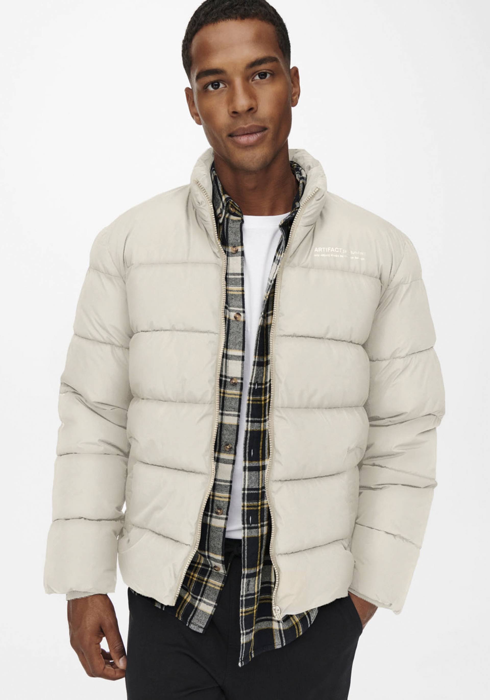ONLY & SONS Steppjacke »ONSMELVIN LIFE PUFFER JACKET OTW VD« von Only & Sons