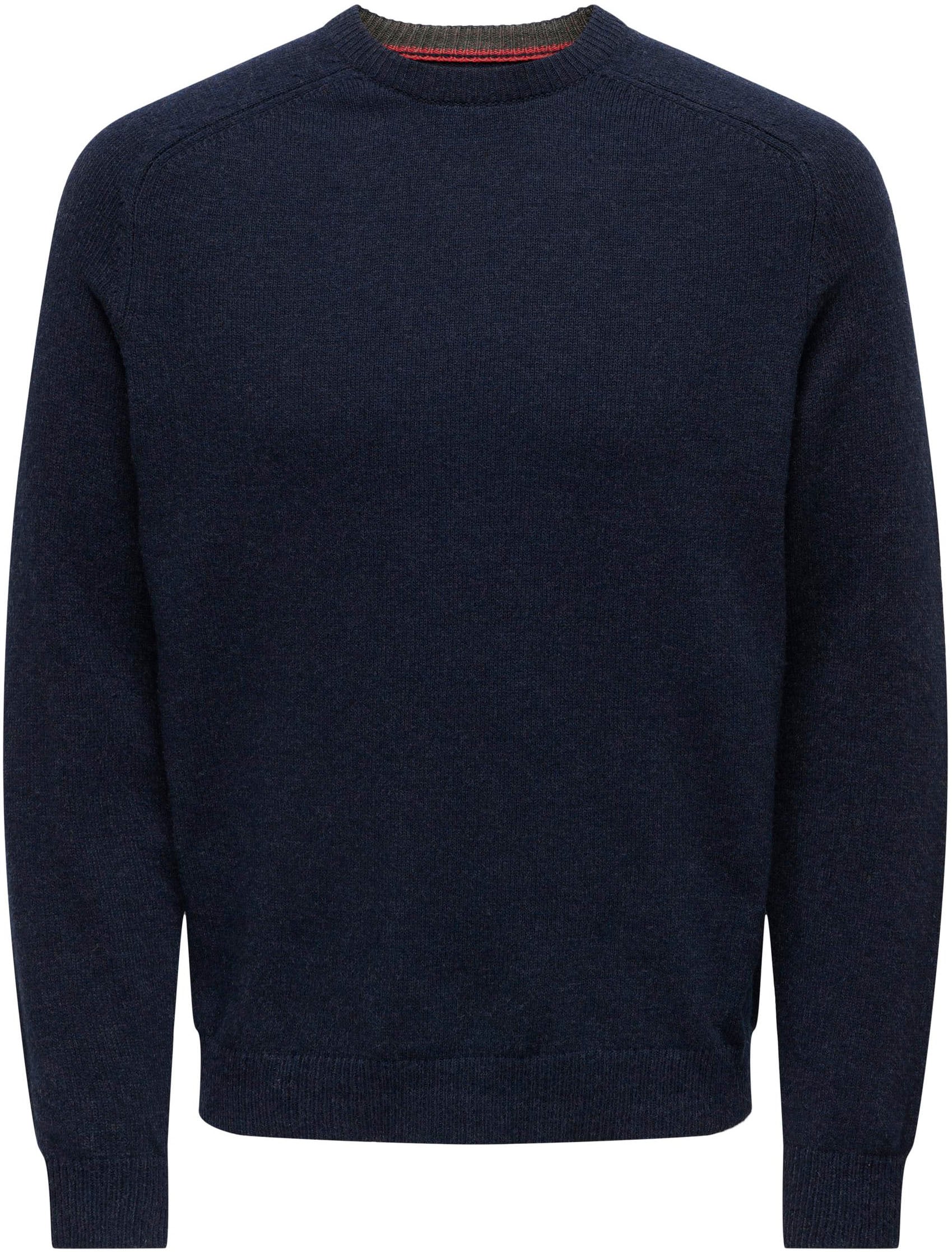 ONLY & SONS Strickpullover, mit Bündchen an Ärmel- und Saumabschluss von Only & Sons