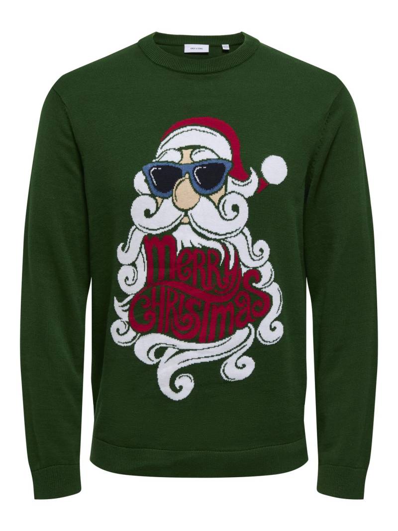 ONLY & SONS Strickpullover »ONSXMAS REG 5 PLACE CREW KNIT« von Only & Sons