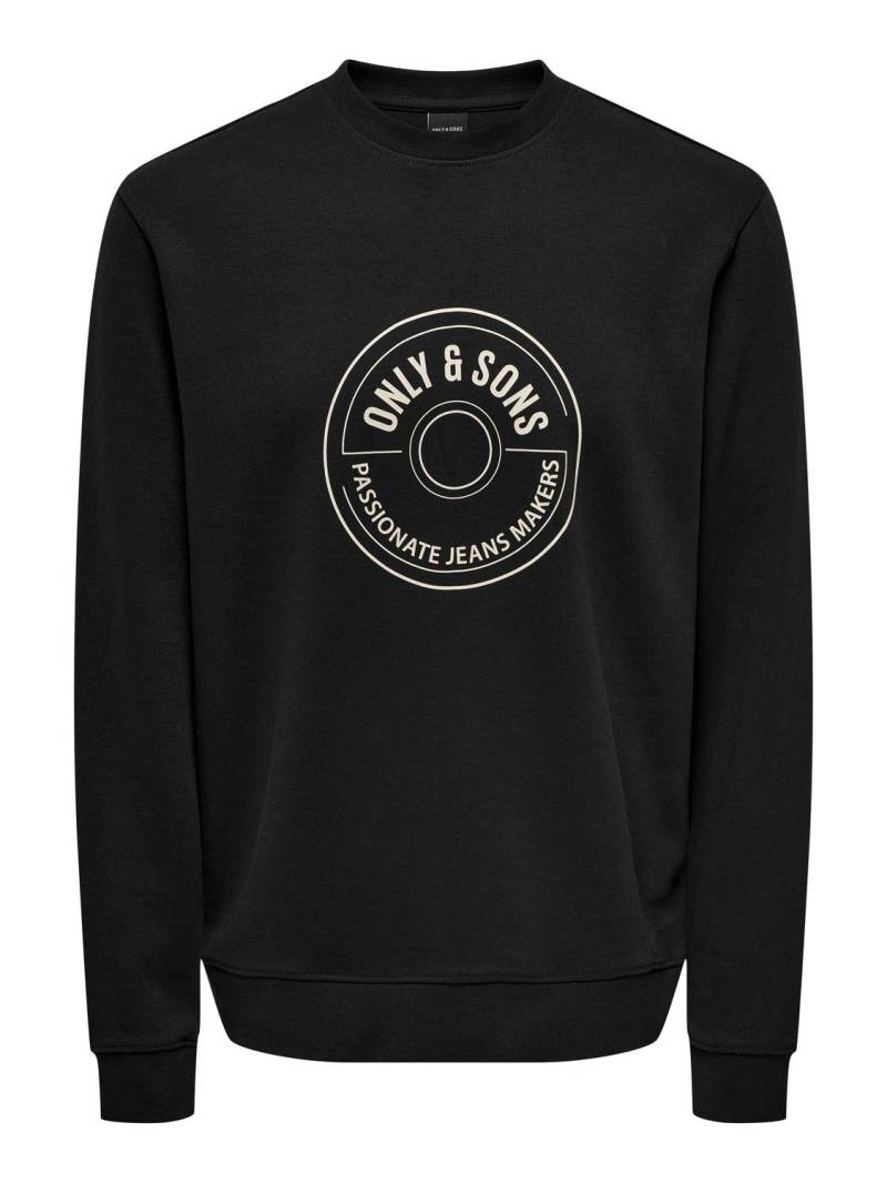 ONLY & SONS Sweatshirt »ONSLAMER REG INTERLOCK CREW NECK SWEAT« von Only & Sons