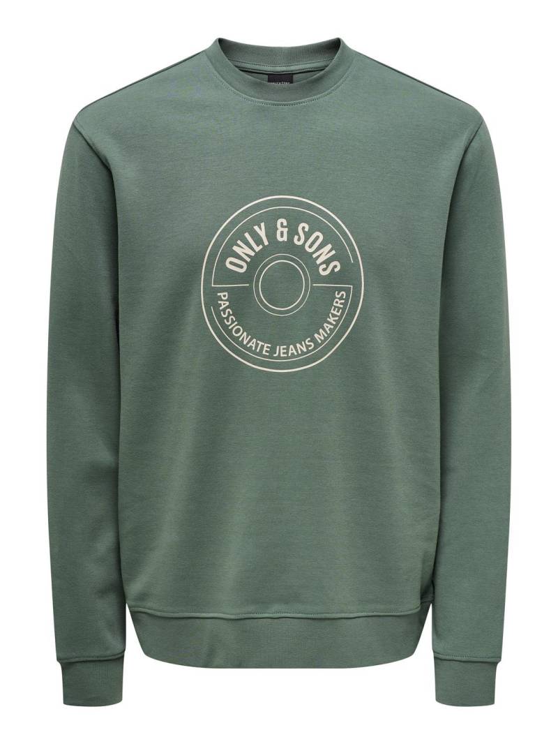 ONLY & SONS Sweatshirt »ONSLAMER REG INTERLOCK CREW NECK SWEAT« von Only & Sons