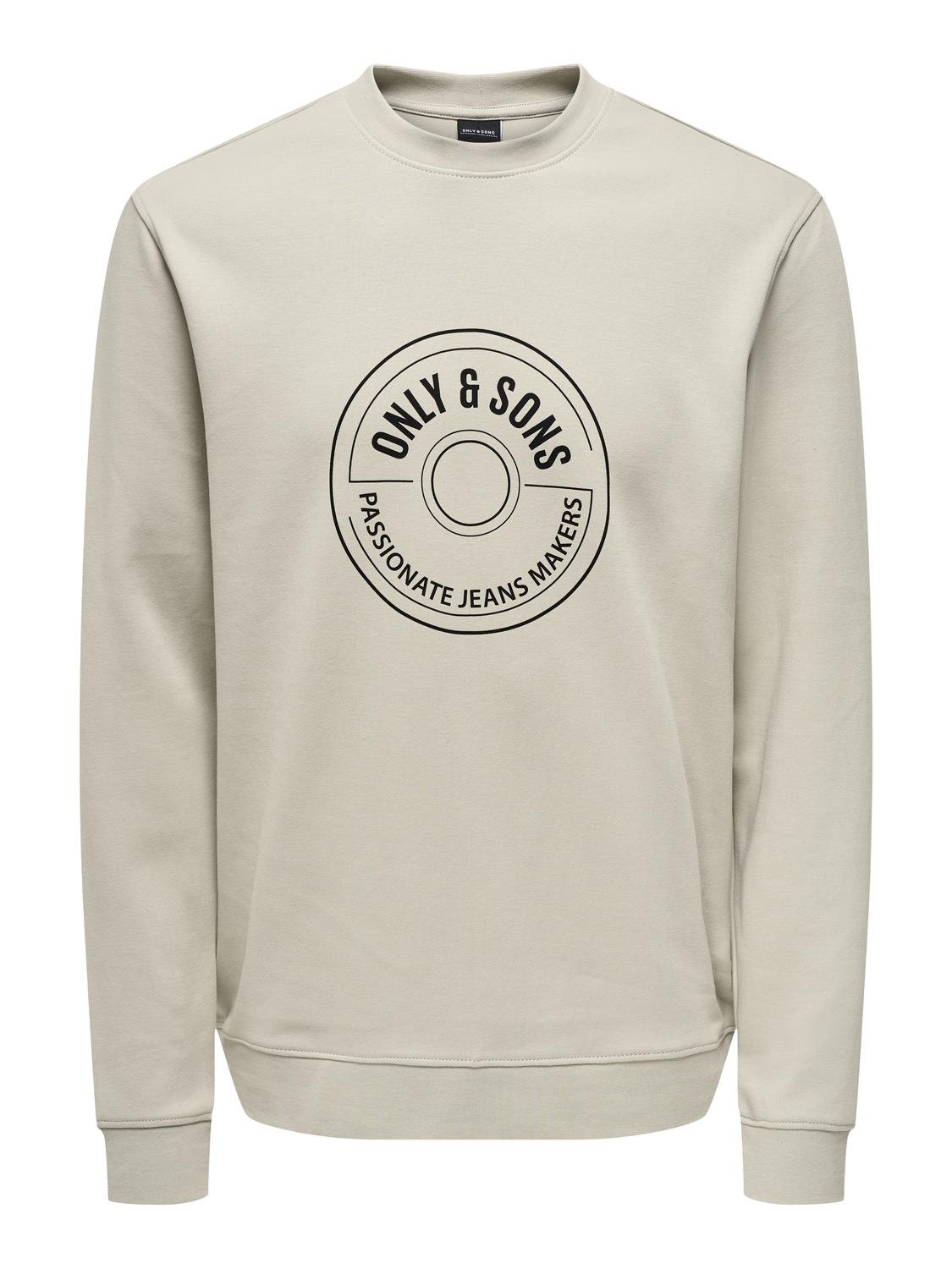 ONLY & SONS Sweatshirt »ONSLAMER REG INTERLOCK CREW NECK SWEAT« von Only & Sons