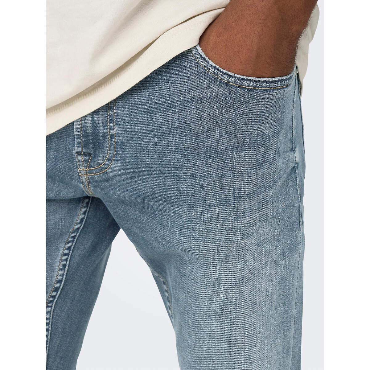 Slim-Fit-Jeans Loom, Sretch-Denim von Only & Sons