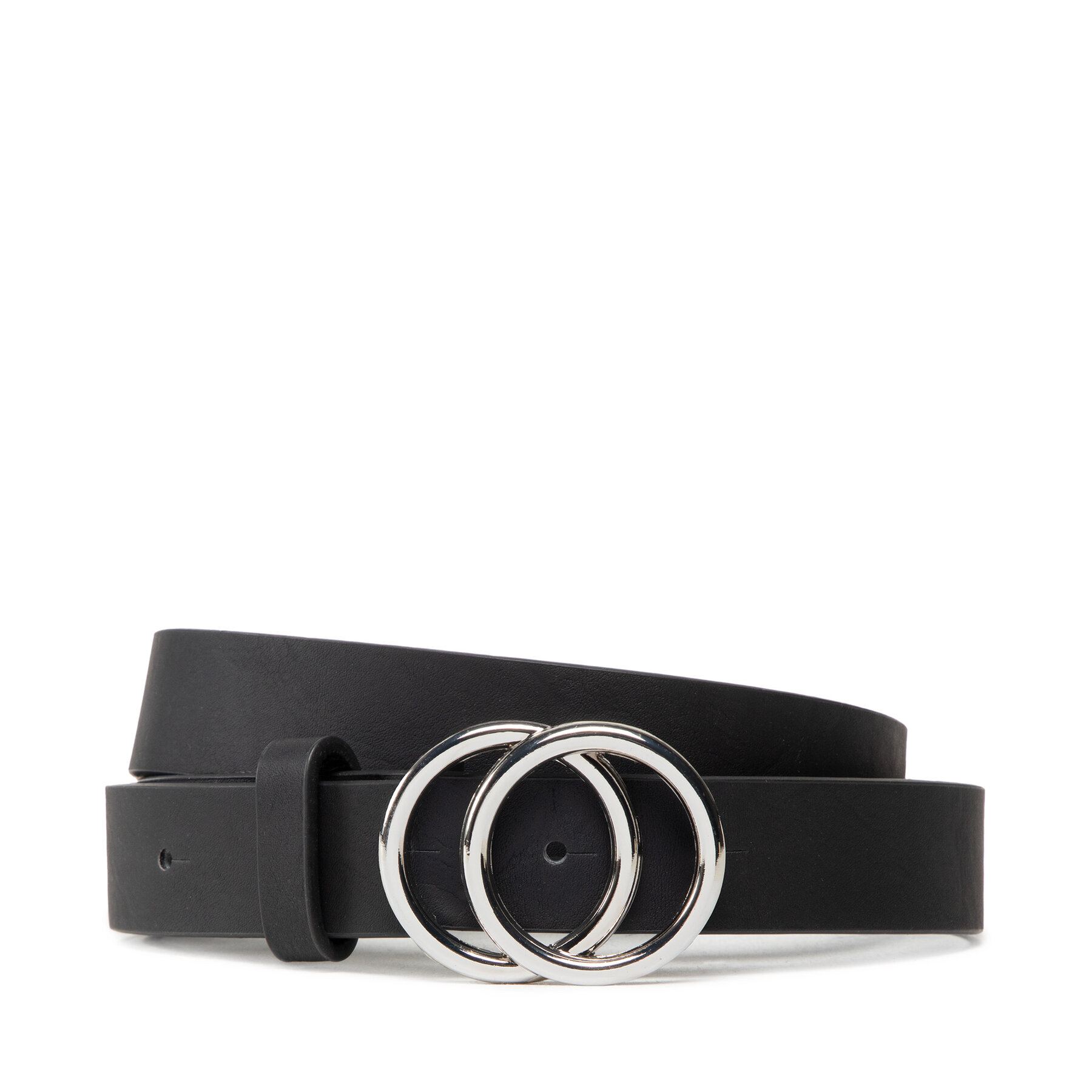 Damengürtel ONLY Rasmi Faux Leather Jeans Belt Noos 15185213 Black/Black/Shi von Only