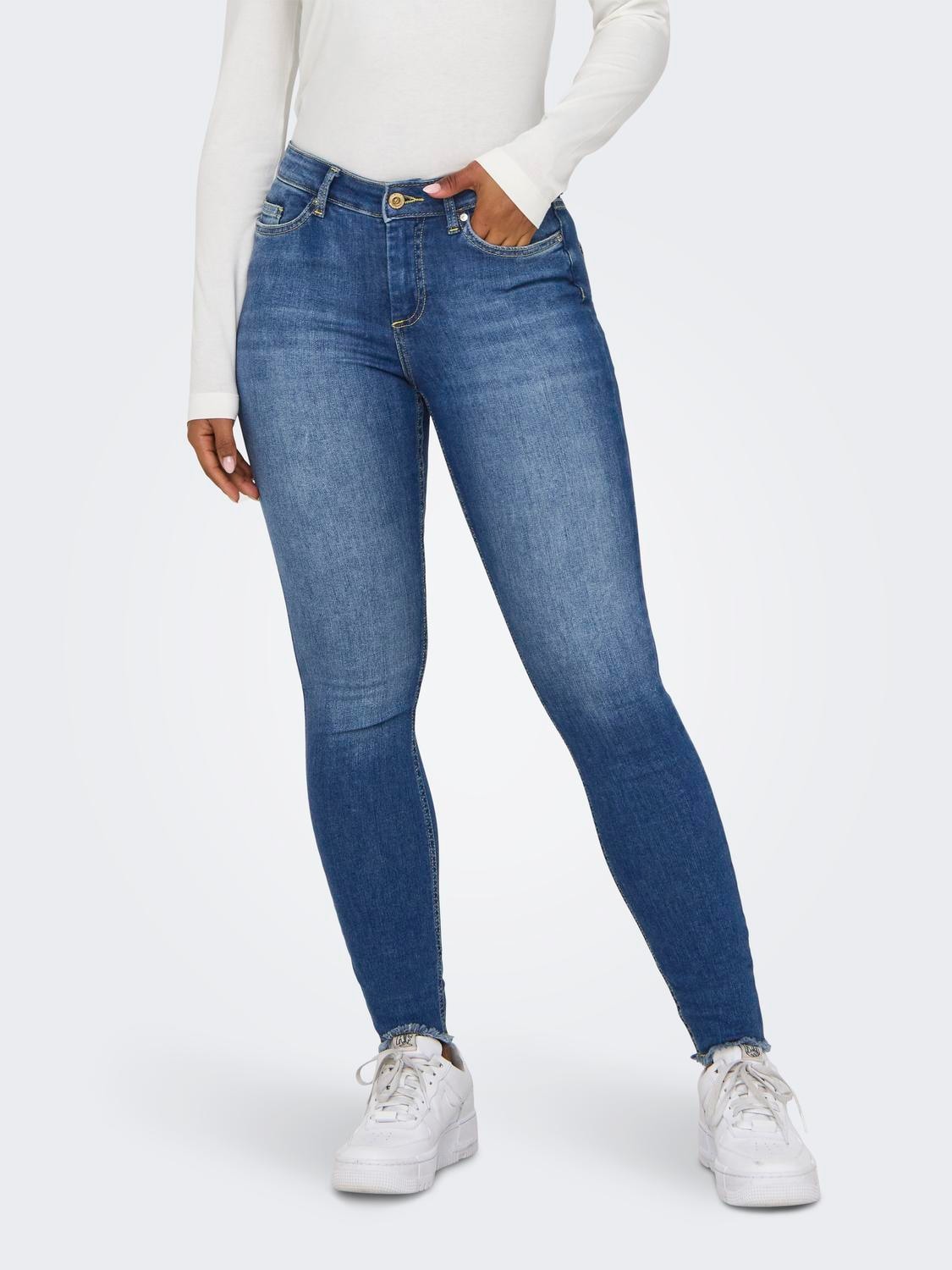 ONLY Ankle-Jeans »ONLBLUSH MID SK ANK RW DNM REA1319 NOOS« ONLY Ankle-Jeans »ONLBLUSH MID SK ANK RW DNM REA1319 NOOS« von Only