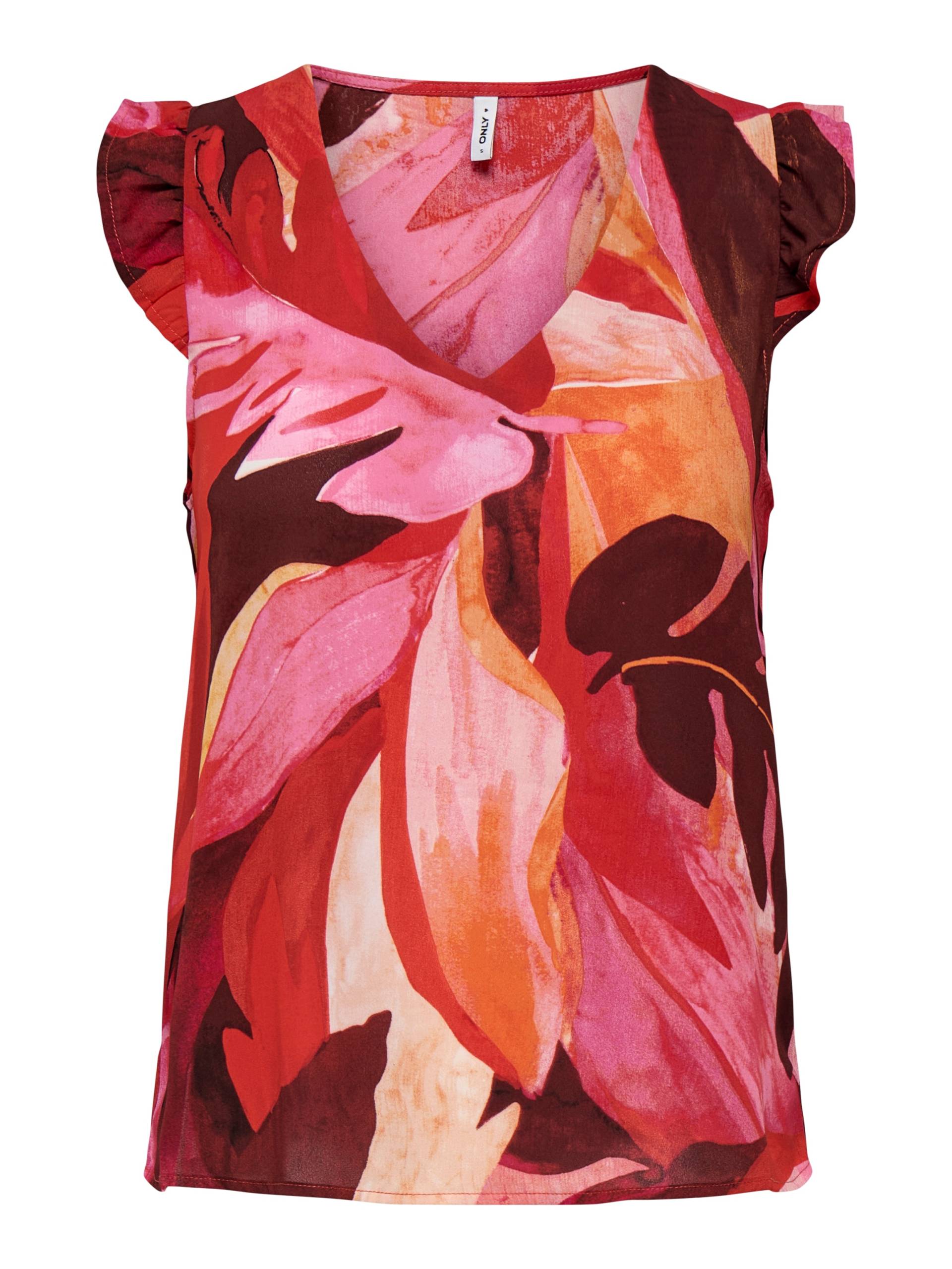 ONLY Blusenshirt »ONLALMA LIFE VIS S/S ELINA TOP AOP« von Only