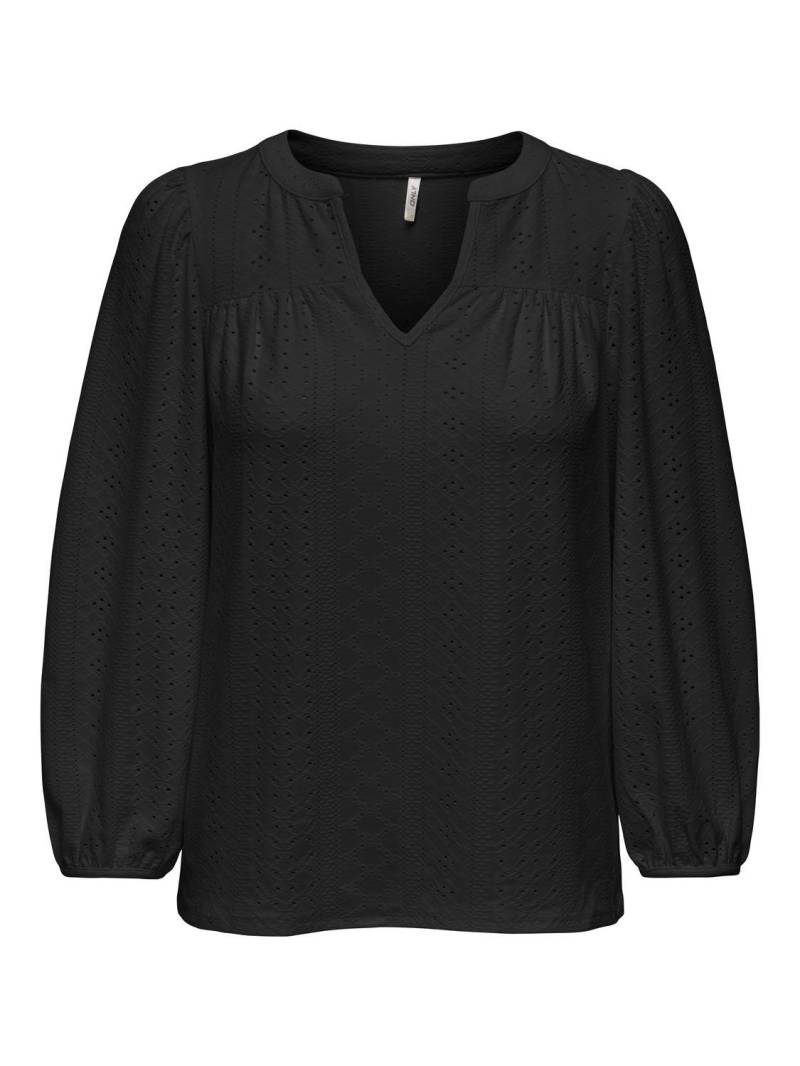 ONLY Blusenshirt »ONLSANDRA 3/4 SPLIT TOP JRS« von Only