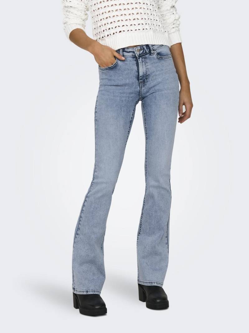 ONLY Bootcut-Jeans »ONLBLUSH MID SK FLARED DNM TAI864 NOOS« von Only