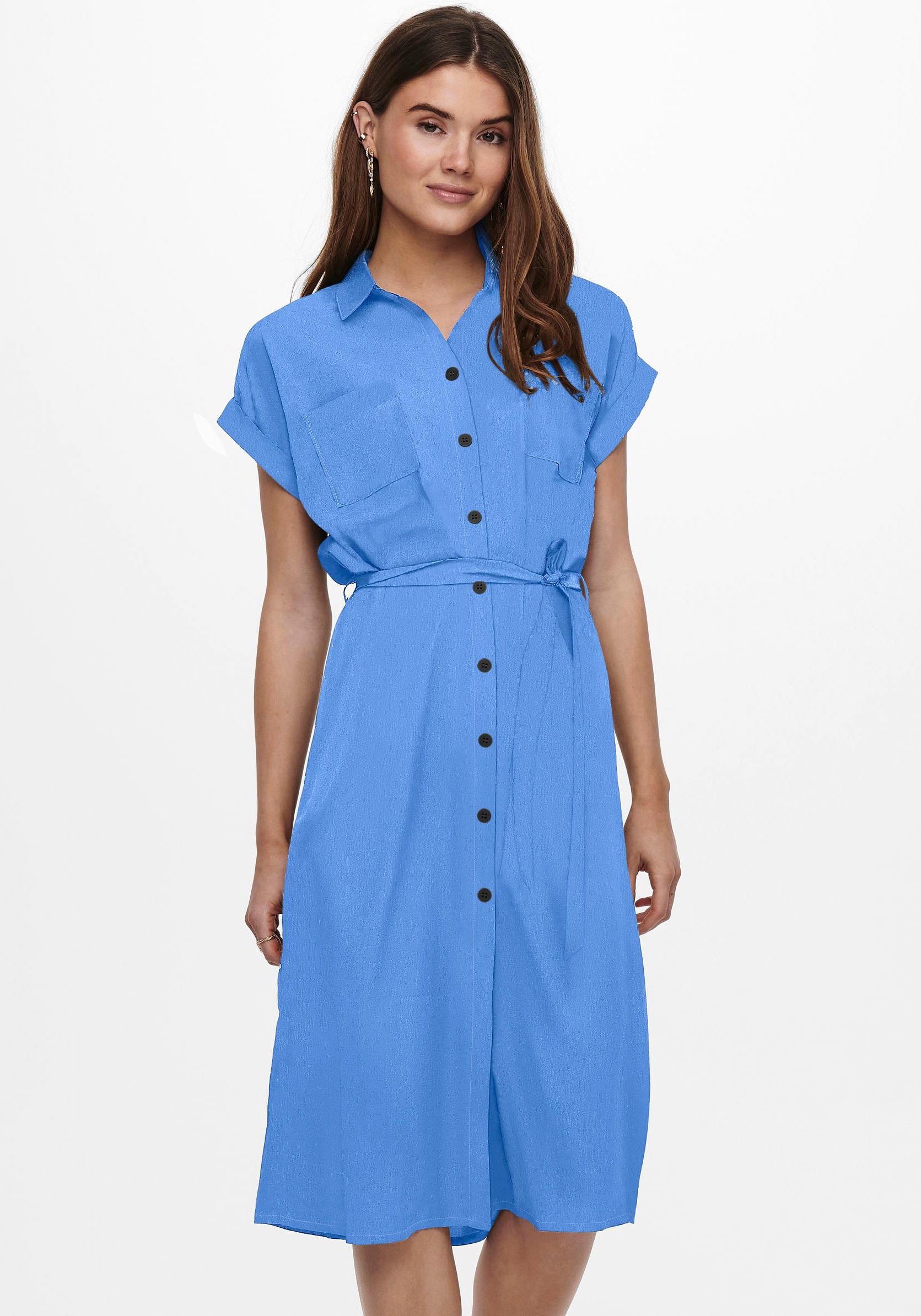 ONLY Hemdblusenkleid »ONLHANNOVER S/S SHIRT DRESS NOOS WVN« von Only