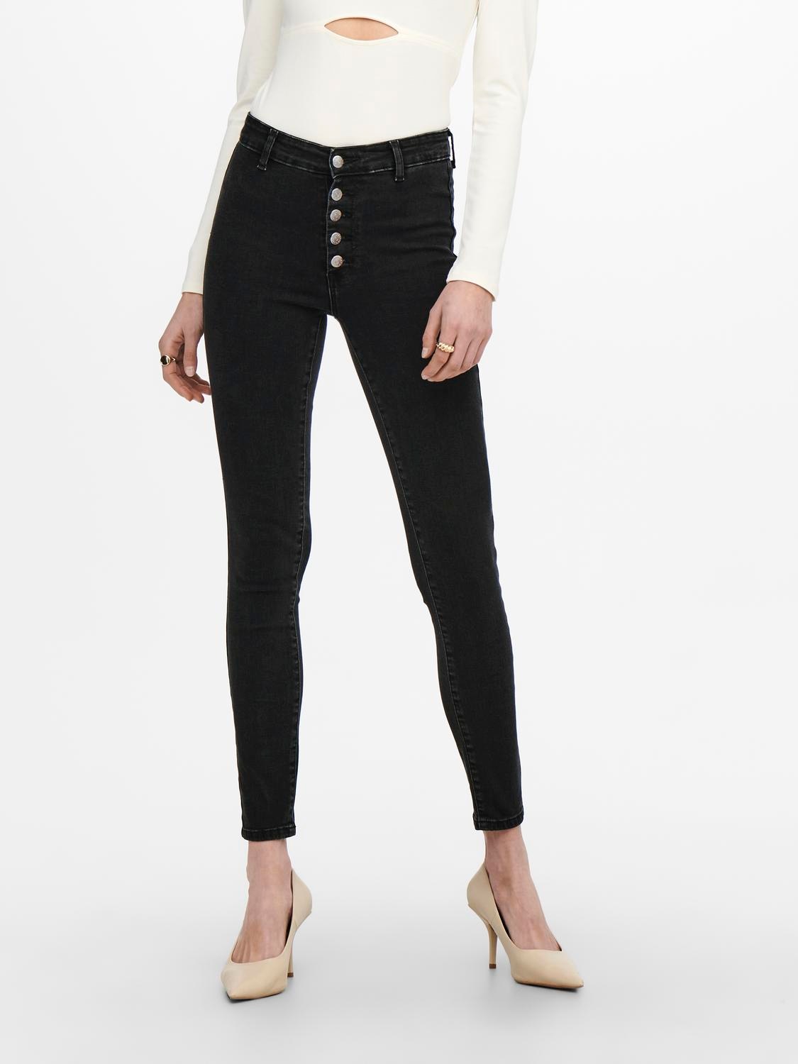 ONLY High-waist-Jeans »ONLBLUSH HW SK ANK BUT LEGGINGDNM« von Only