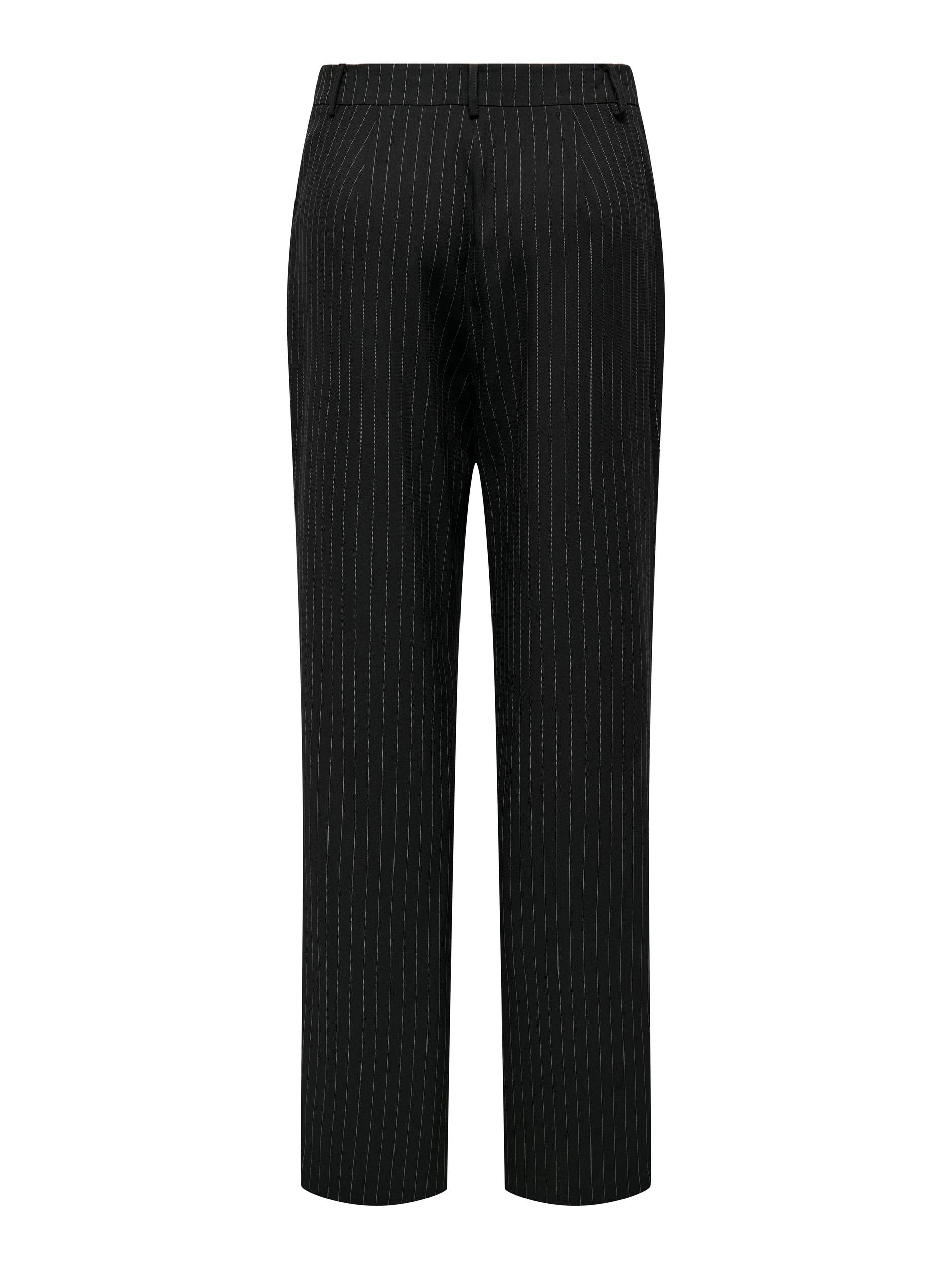 ONLY Jerseyhose »ONLKIYA HW WIDE PINSTRIPE PANT« von Only