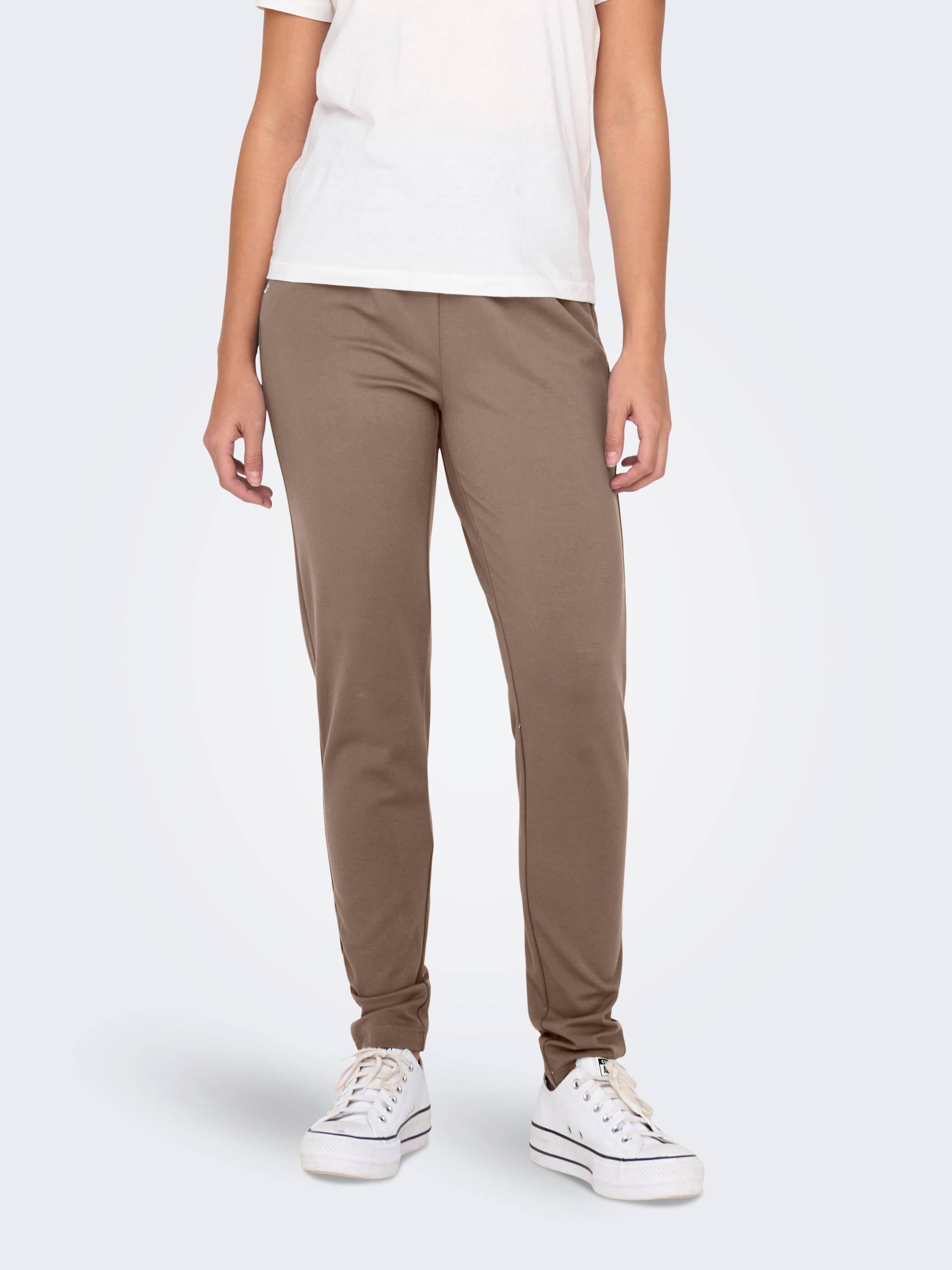 ONLY Jogger Pants »ONLPOPTRASH LIFE EASY COL PANT PNT NOOS«, bequeme Form mit elastischem Bund und Kordelzug ONLY Jogger Pants »ONLPOPTRASH LIFE EASY COL PANT PNT NOOS«, bequeme Form mit elastischem Bund und Kordelzug von Only