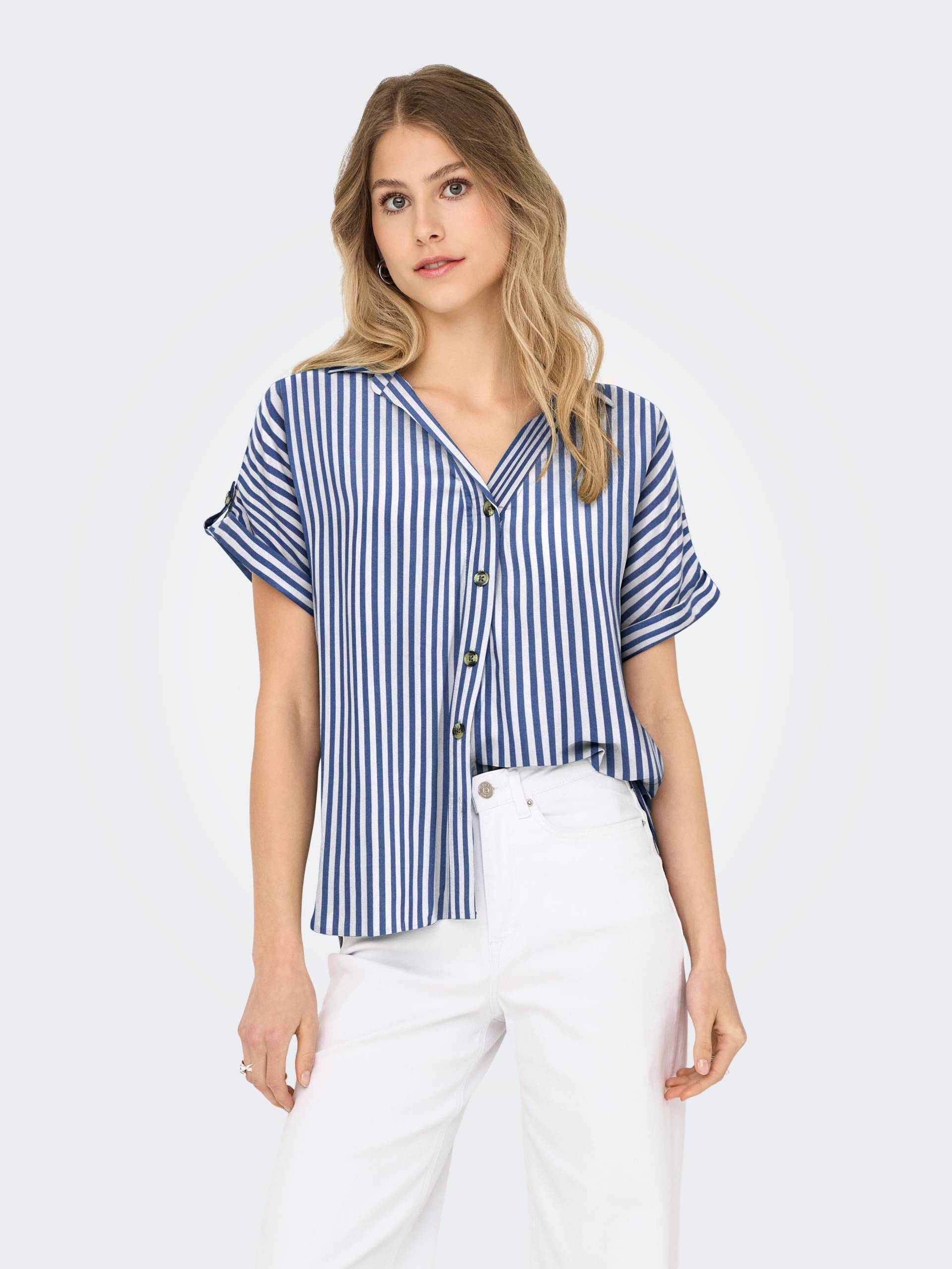 ONLY Kurzarmbluse »ONLYASMIN SHIRT S/S WVN NOOS« ONLY Kurzarmbluse »ONLYASMIN SHIRT S/S WVN NOOS« von Only