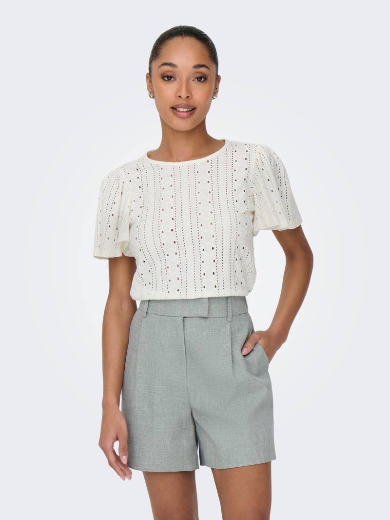 ONLY Kurzarmshirt »ONLRIVERSIDE S/S FLAIRED TOP JRS« von Only