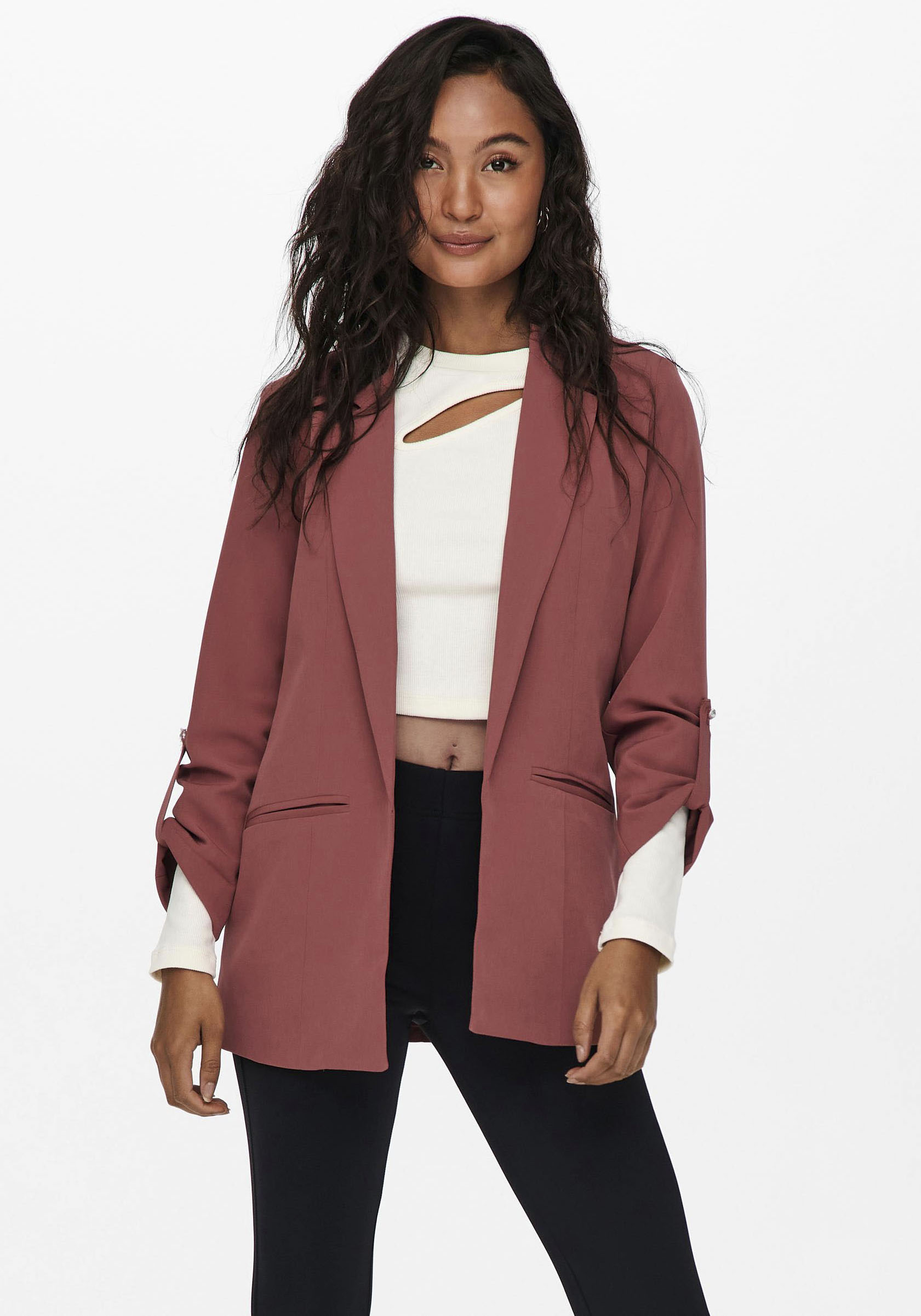ONLY Kurzblazer »ONLKAYLE-ORLEEN 3/4 BLAZER TLR NOOS« ONLY Kurzblazer »ONLKAYLE-ORLEEN 3/4 BLAZER TLR NOOS« von Only