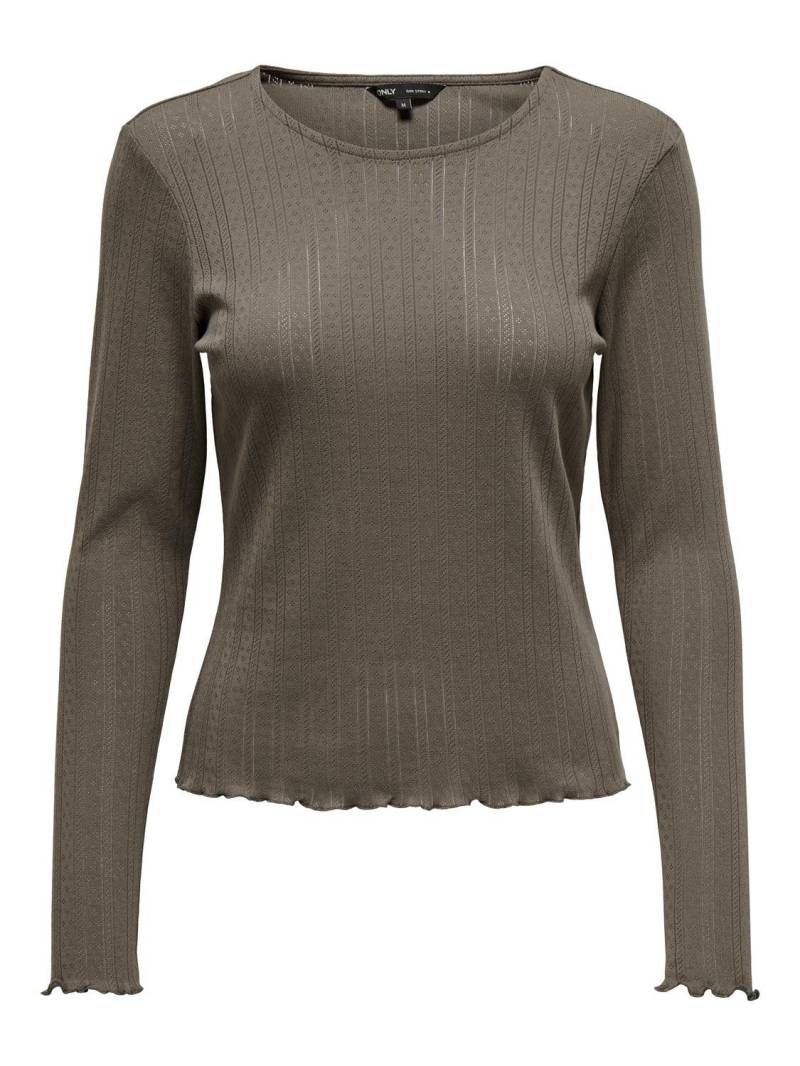 ONLY Langarmshirt »ONLCARLOTTA L/S TOP NOOS JRS« von Only
