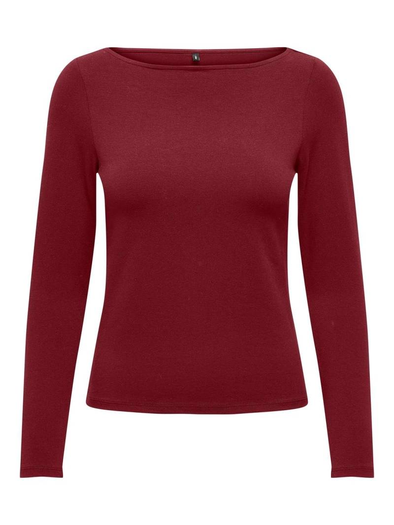 ONLY Langarmshirt »ONLLIVE LOVE LIFE LS BOATNECK JRS NOOS« von Only