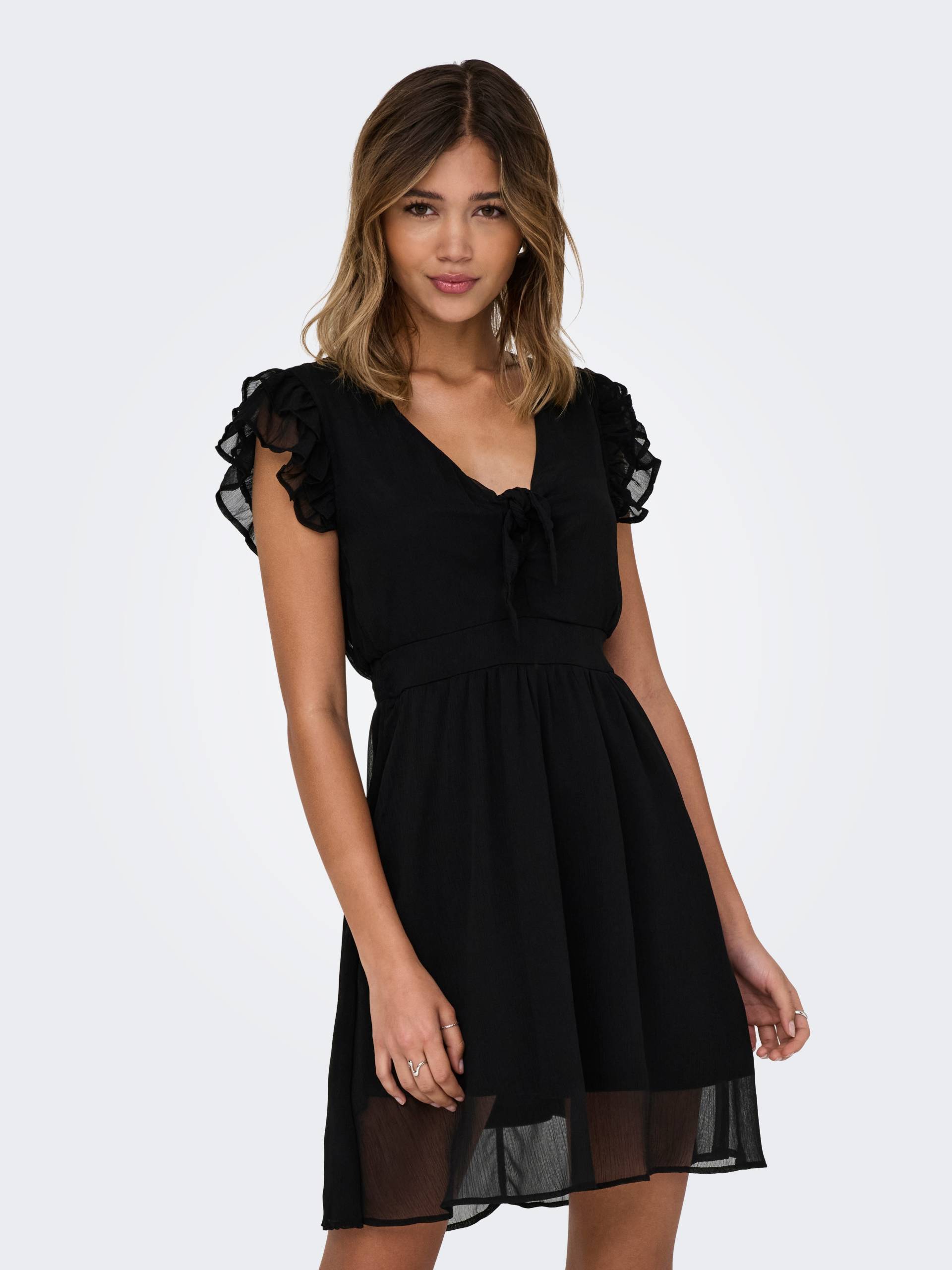 ONLY Midikleid »ONLASTA LIFE S/S PEEKABOO DRESS WVN« ONLY Midikleid »ONLASTA LIFE S/S PEEKABOO DRESS WVN« von Only