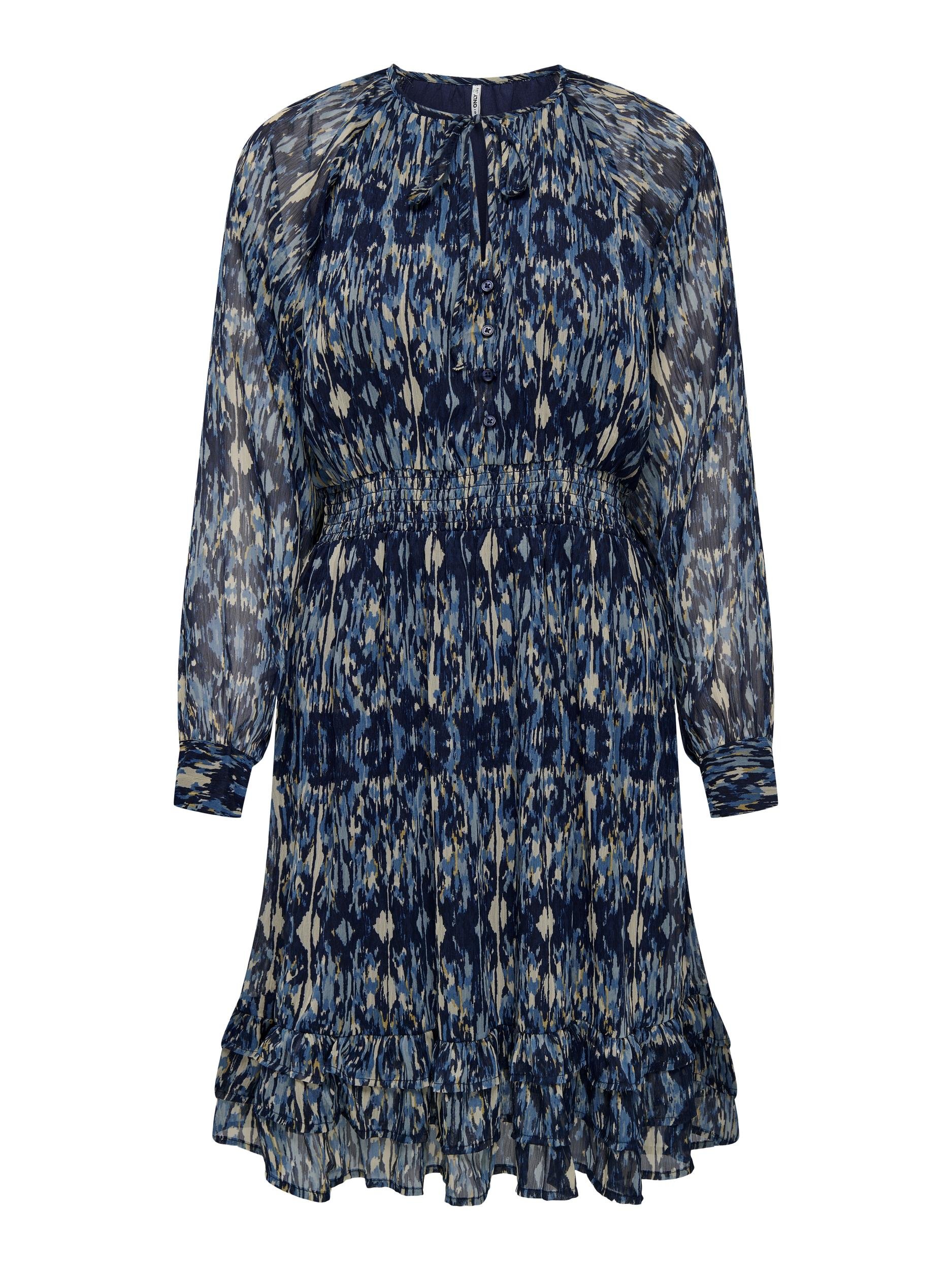 ONLY Minikleid »ONLVIVA LIFE L/S LAYER DRESS PTM« ONLY Minikleid »ONLVIVA LIFE L/S LAYER DRESS PTM« von Only