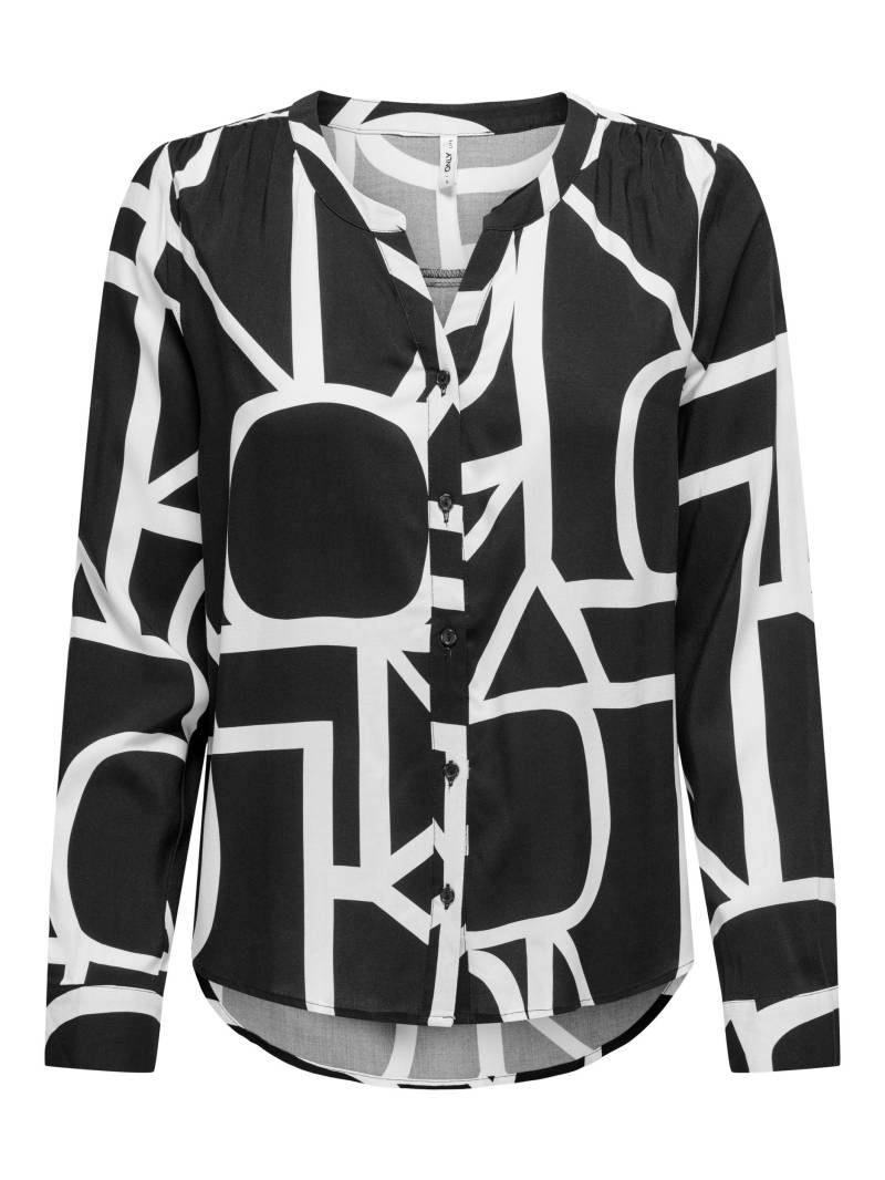 ONLY Shirtbluse »ONLGUSTA LIFE L/S SHIRT PTM« von Only