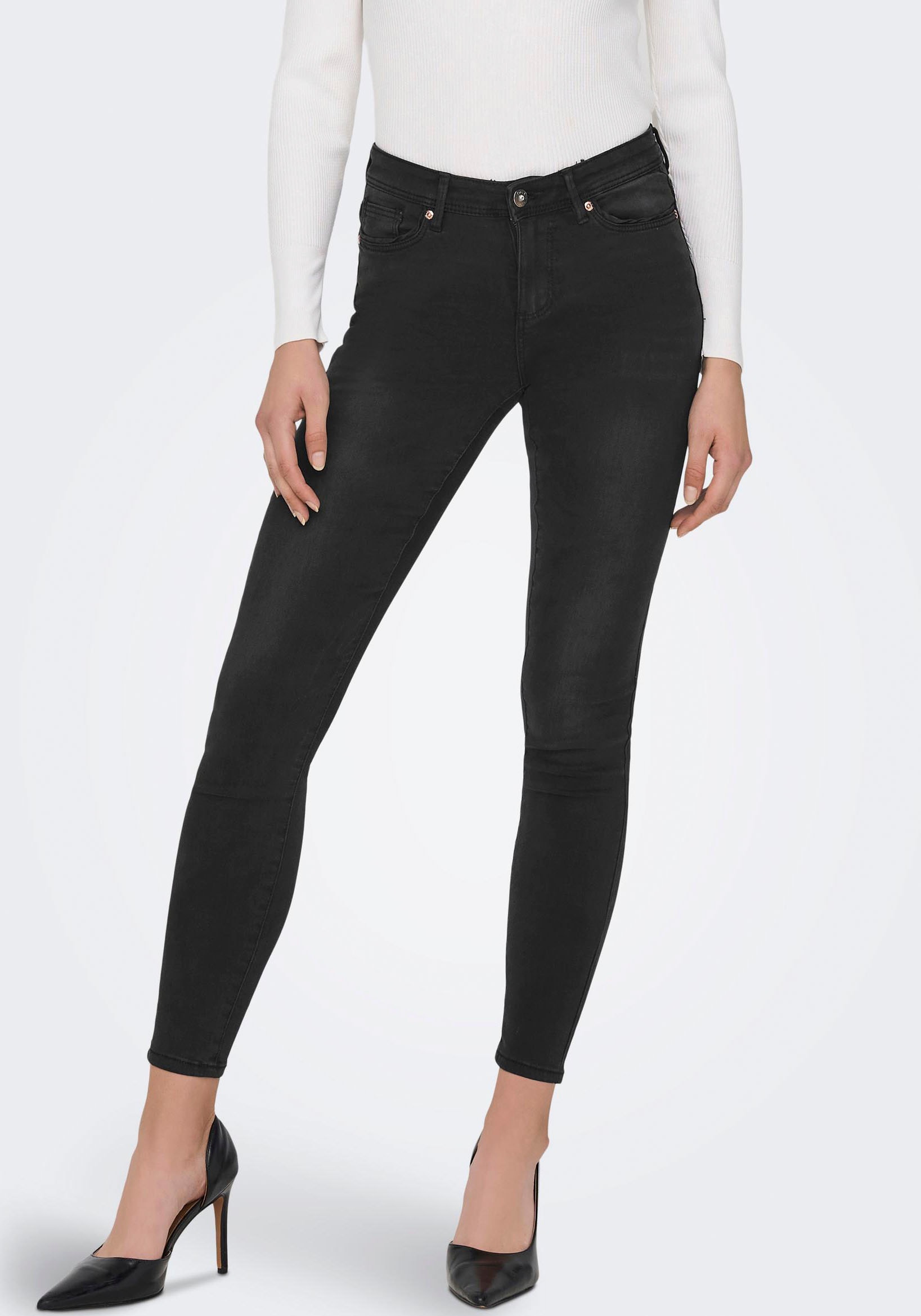 ONLY Skinny-fit-Jeans »ONLWAUW MID SK BJ1097« von Only