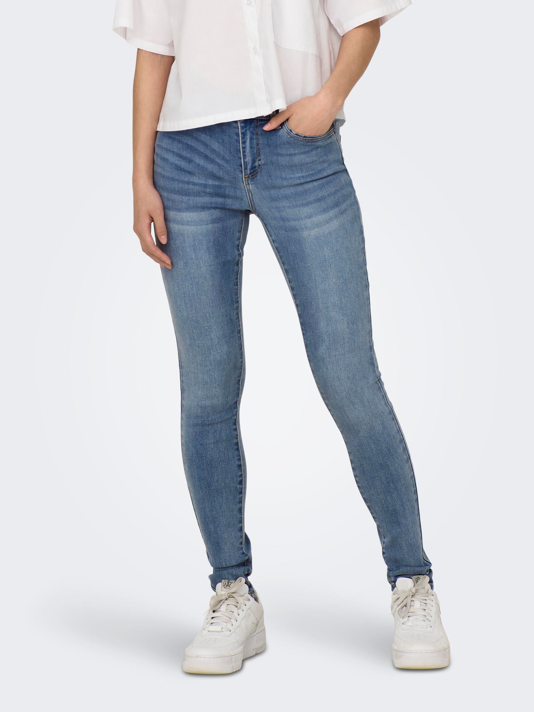 ONLY Skinny-fit-Jeans »ONLWAUW MID SKINNY DNM GUABOX« von Only