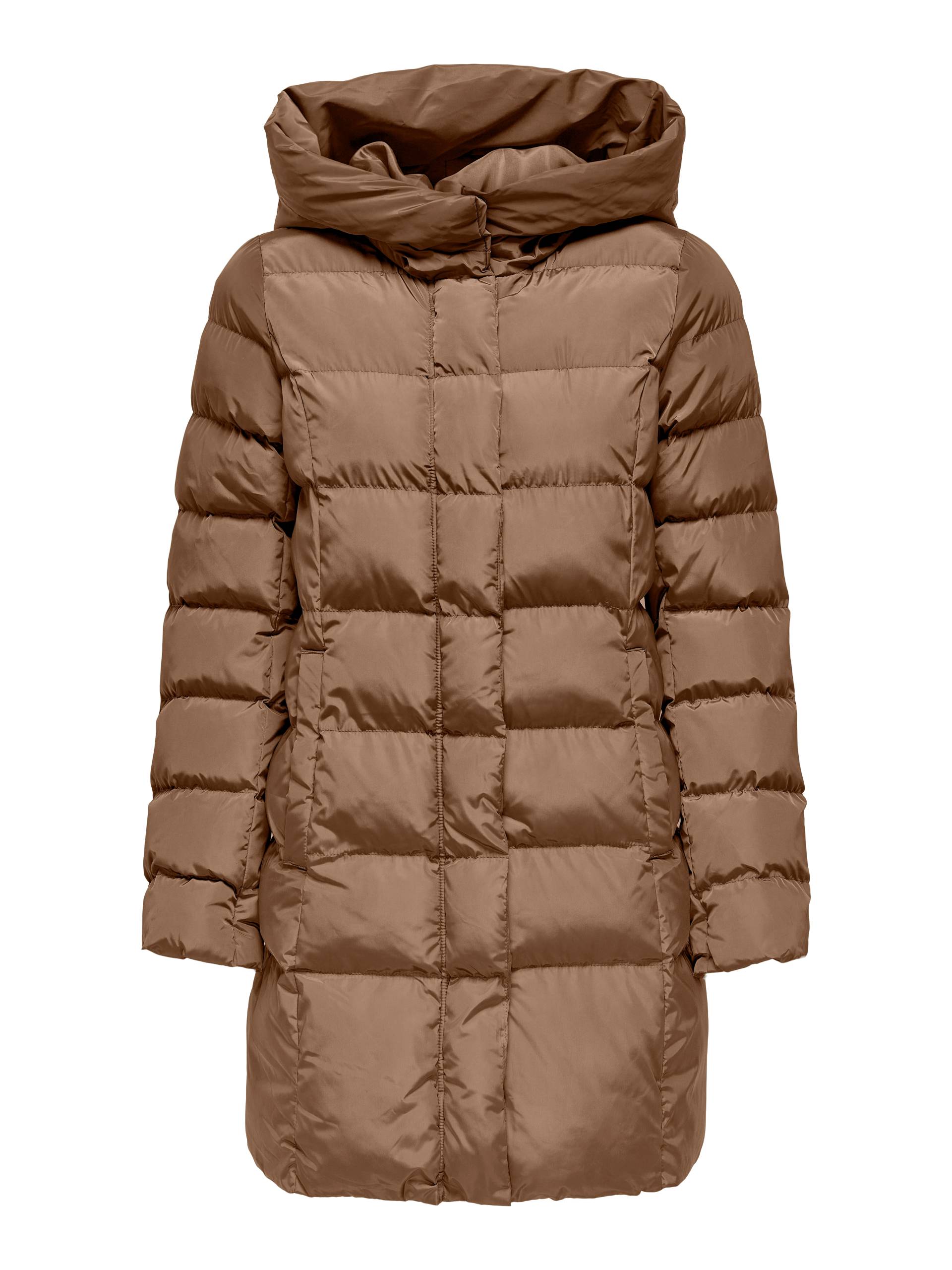 ONLY Steppjacke »ONLLINA PUFFER COAT CC OTW«, mit Kapuze von Only
