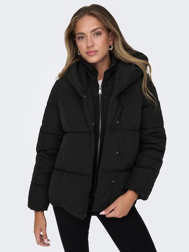 ONLY Steppjacke »ONLNEWSYDNEY SARA PUFFER JACKET CC OTW«, mit Kapuze von Only