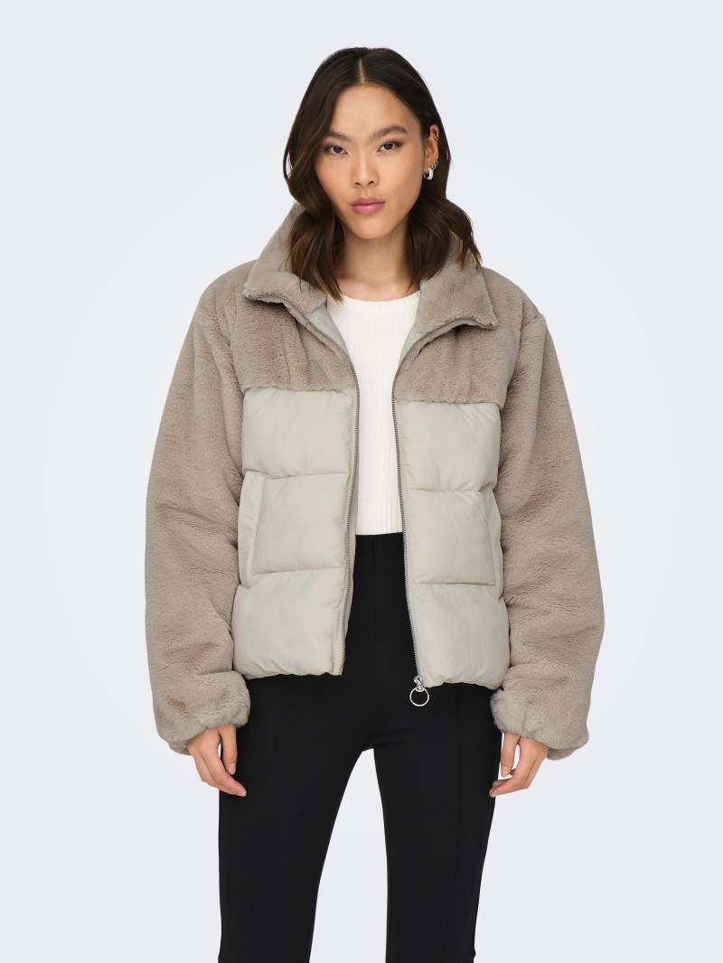ONLY Steppjacke »ONLWANJA FUR PUFFER MIX JACKET CC OTW« von Only