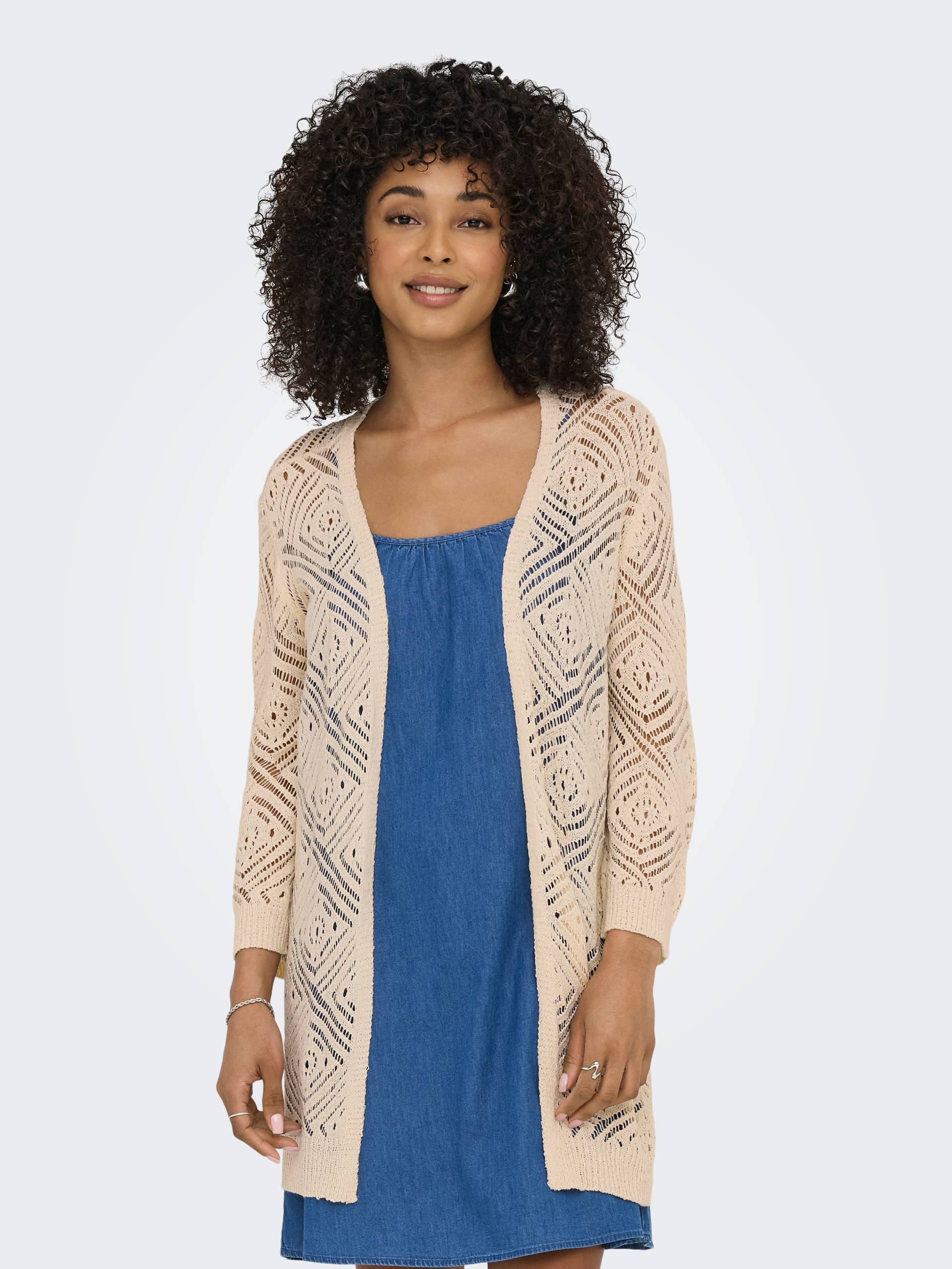 ONLY Strickjacke »ONLWISTY 7/8 OPEN CARDIGAN KNT« von Only