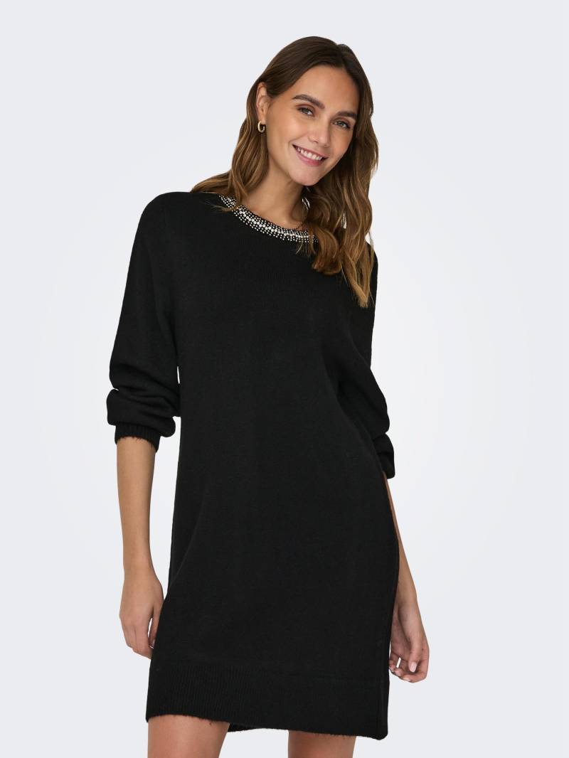 ONLY Strickkleid »ONLHALEY LS BLING ONECK DRESS CS KNT« von Only
