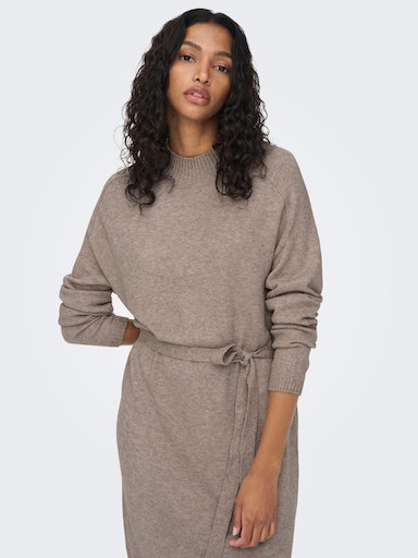 ONLY Strickkleid »ONLLEVA L/S BELT DRESS EX KNT« von Only