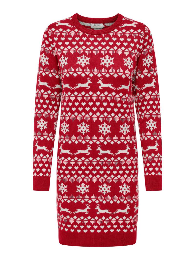 ONLY Strickkleid »ONLXMAS SNOWFLAKE LS DRESS CS KNT« von Only