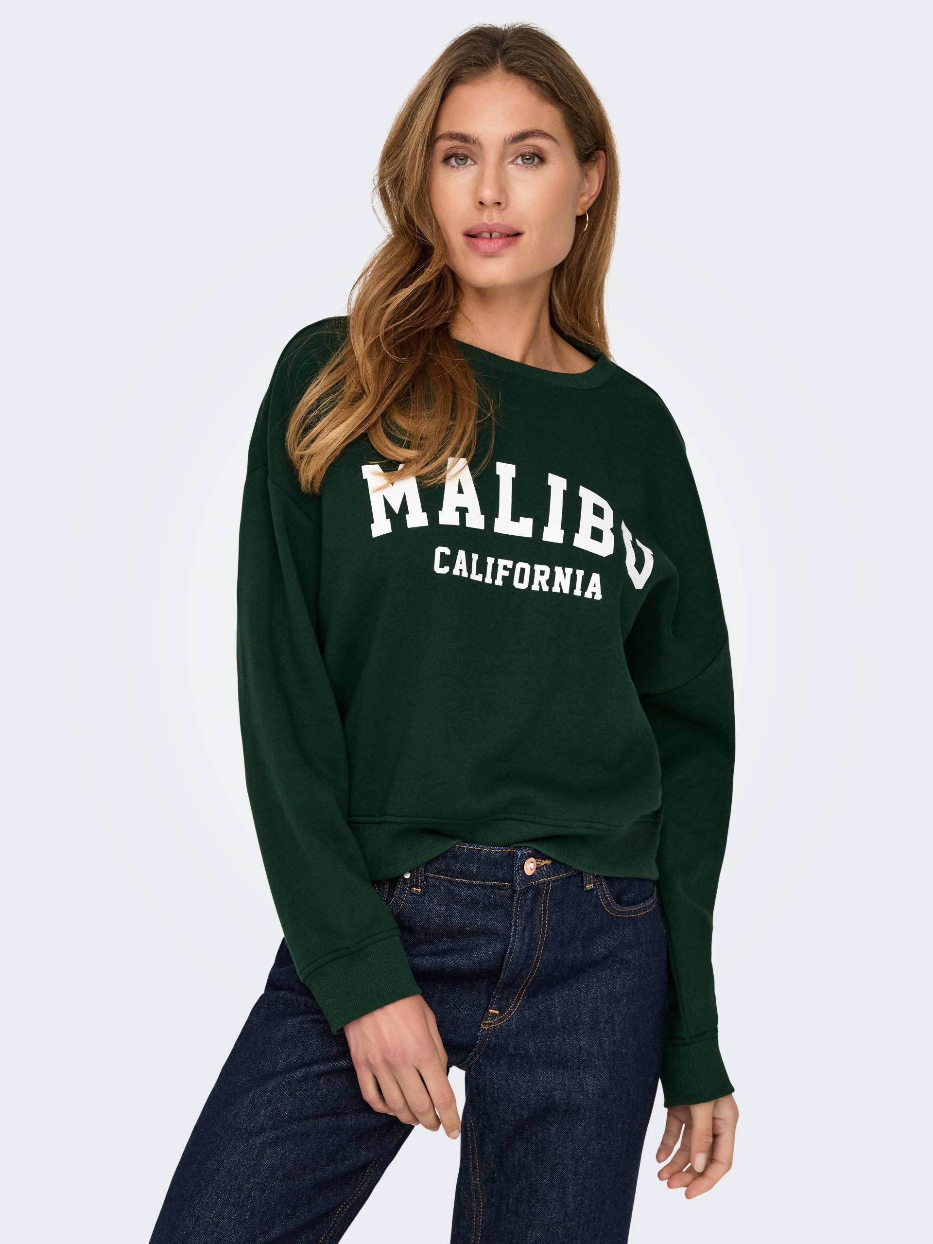 ONLY Sweatshirt »ONLSWEAT L/S CREW OVERSIZE STATE SWT« ONLY Sweatshirt »ONLSWEAT L/S CREW OVERSIZE STATE SWT« von Only