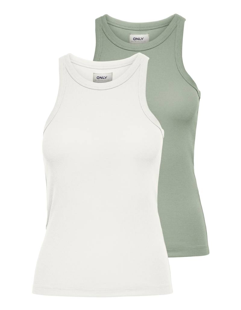 ONLY Tanktop »ONLLINDSAY TANK TOP 2 PACK«, (2er-Pack) von Only