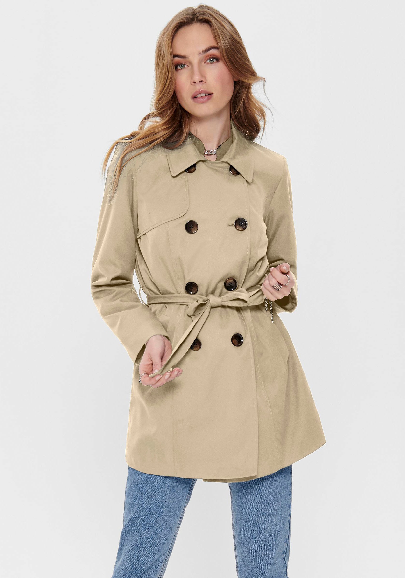 ONLY Trenchcoat »ONLVALERIE TRENCHCOAT OTW NOOS« von Only