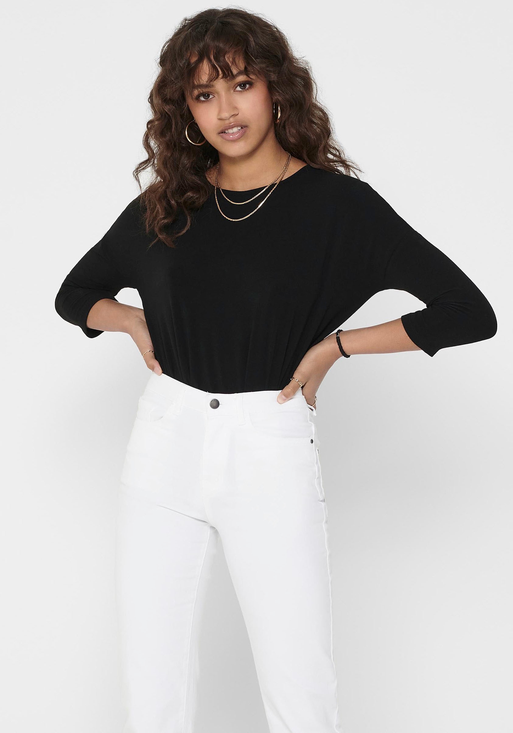 ONLY 3/4-Arm-Shirt »ONLGLAMOUR« von Only