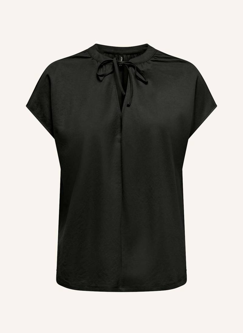 Only Blusenshirt schwarz von Only