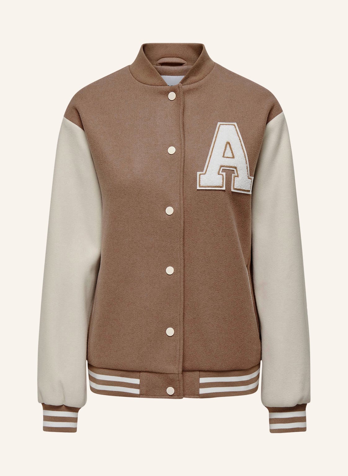 Only College-Jacke beige von Only